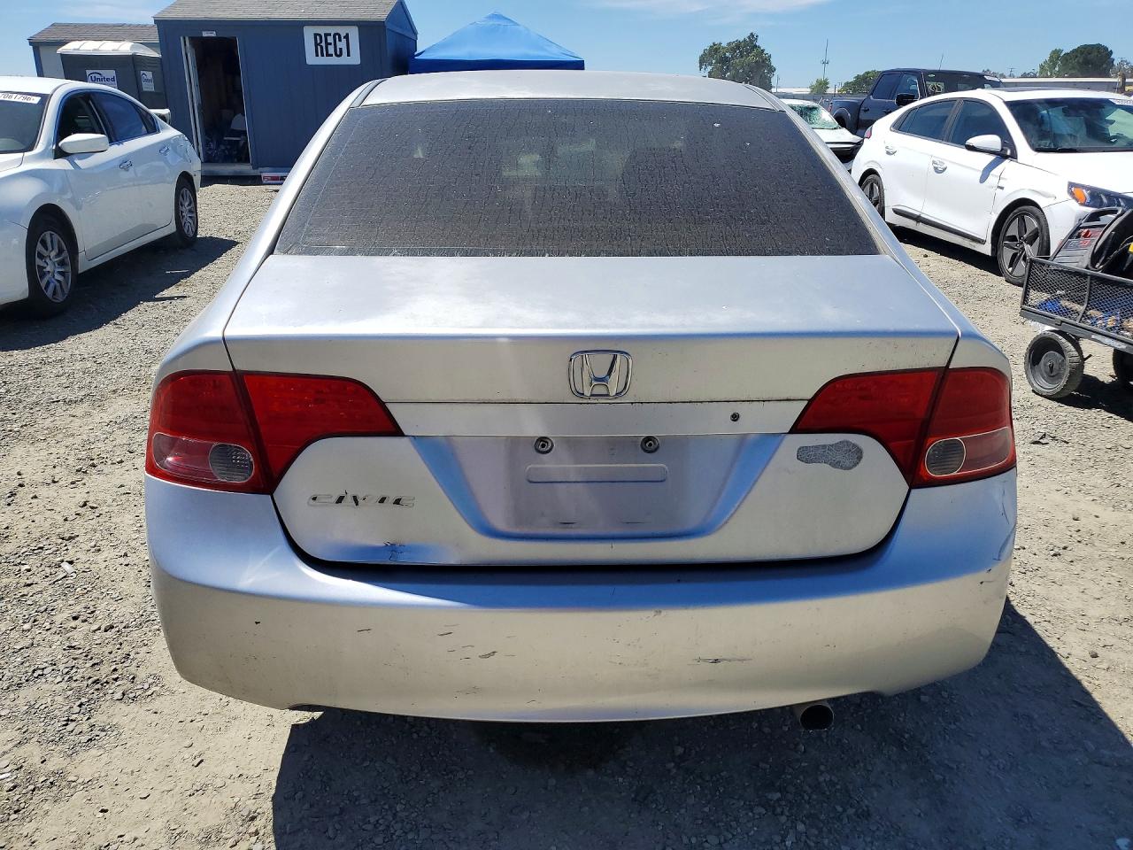 2008 Honda Civic Lx Silver vin: 2HGFA16528H302012