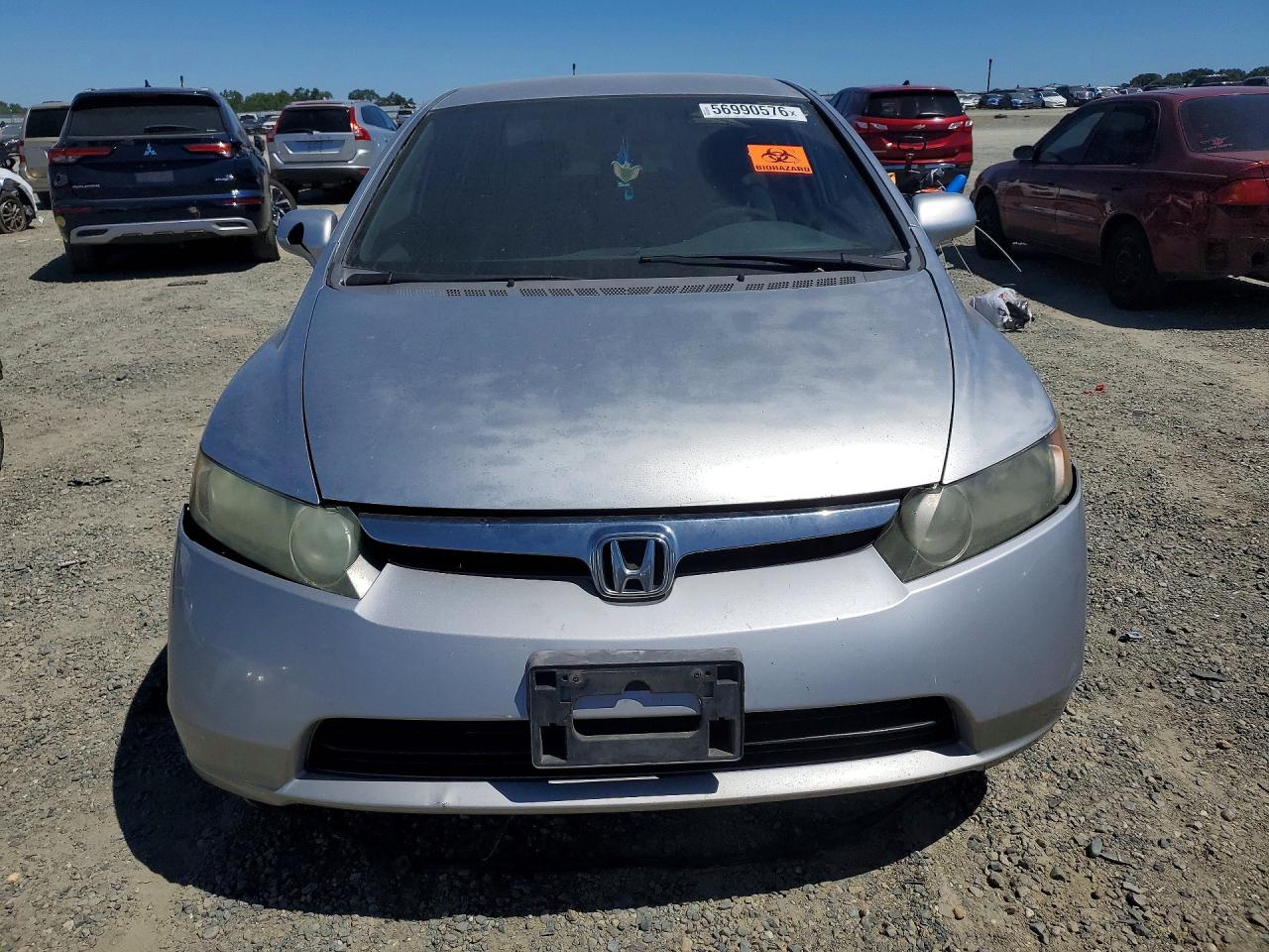 2008 Honda Civic Lx Silver vin: 2HGFA16528H302012
