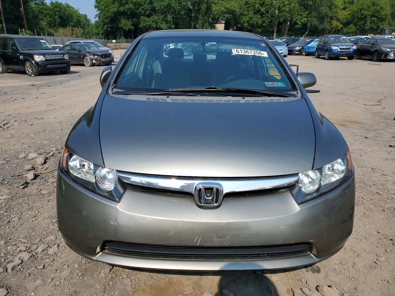 2008 Honda Civic Lx Желто-коричневый vin: 2HGFA16528H308716