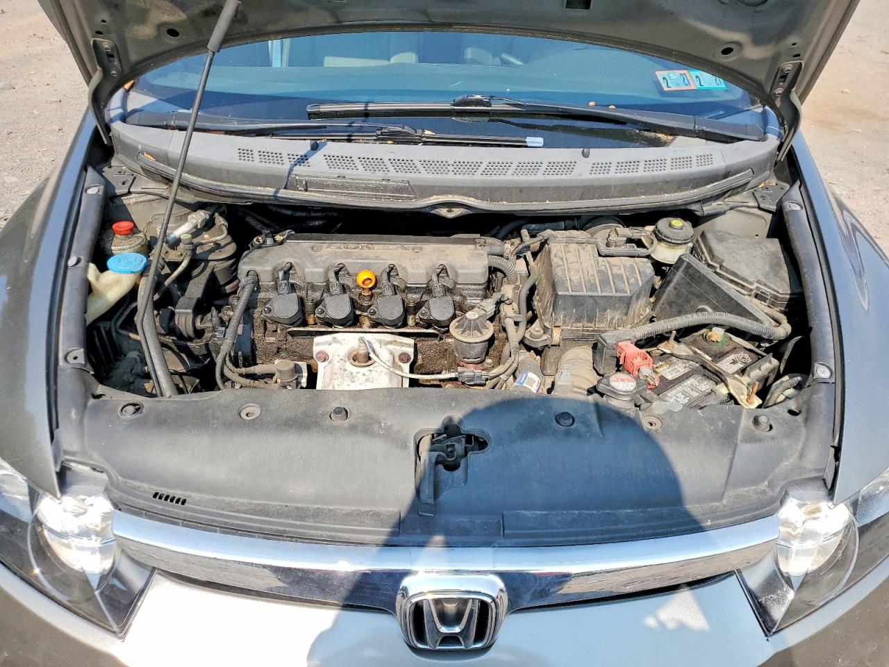 2008 Honda Civic Lx Желто-коричневый vin: 2HGFA16528H308716