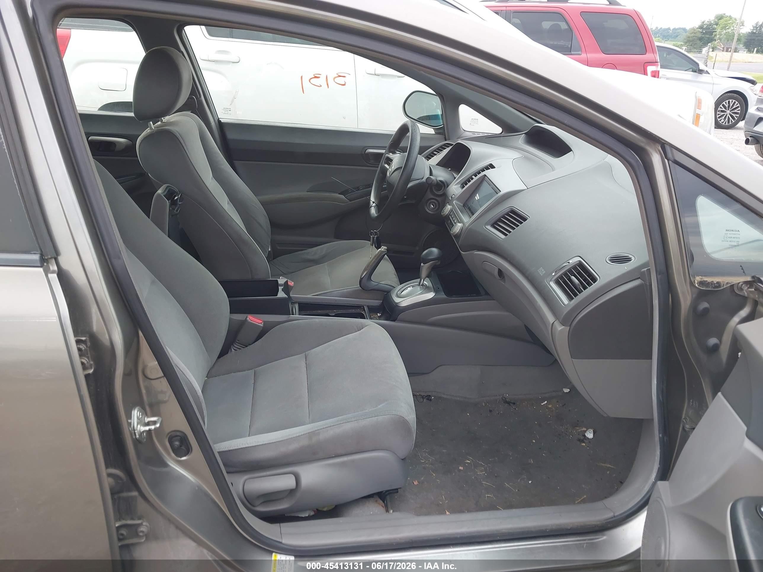2008 Honda Civic Lx Beige vin: 2HGFA16528H317917