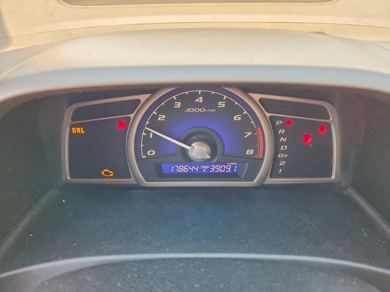 2008 Honda Civic Lx White vin: 2HGFA16528H331199