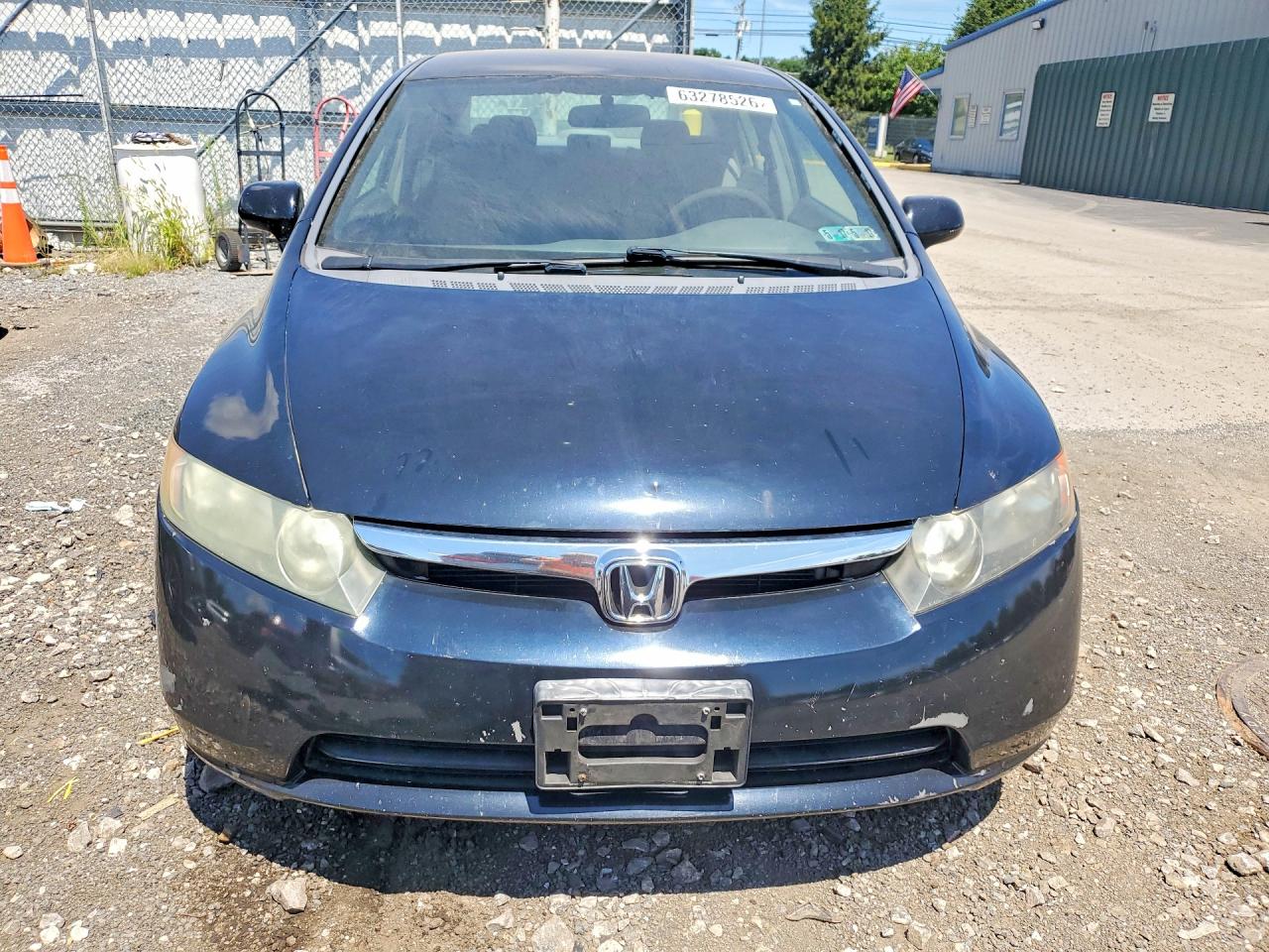 2008 Honda Civic Lx Black vin: 2HGFA16528H335169