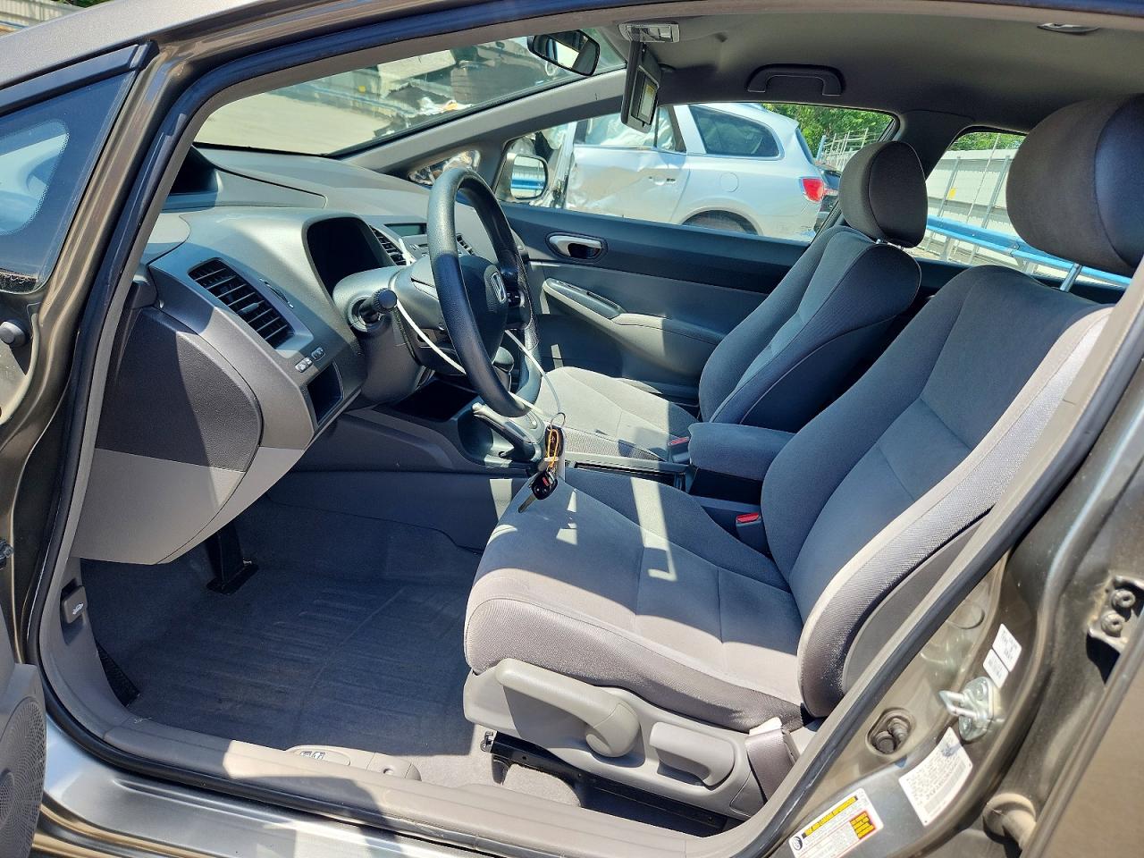 2008 Honda Civic Lx Gray vin: 2HGFA16528H341473