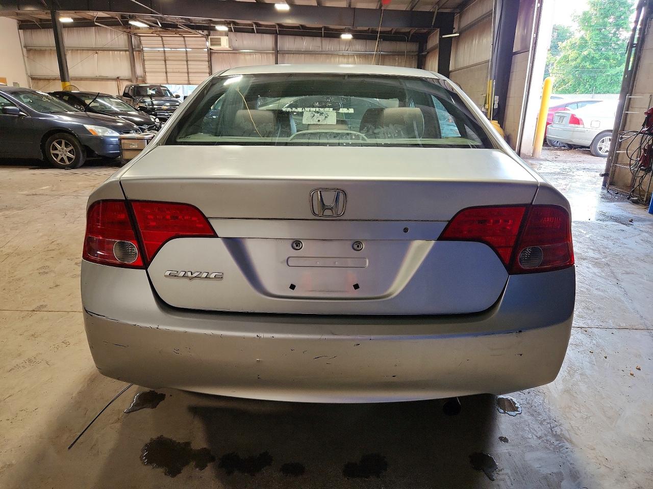 2008 Honda Civic Lx Silver vin: 2HGFA16528H342462