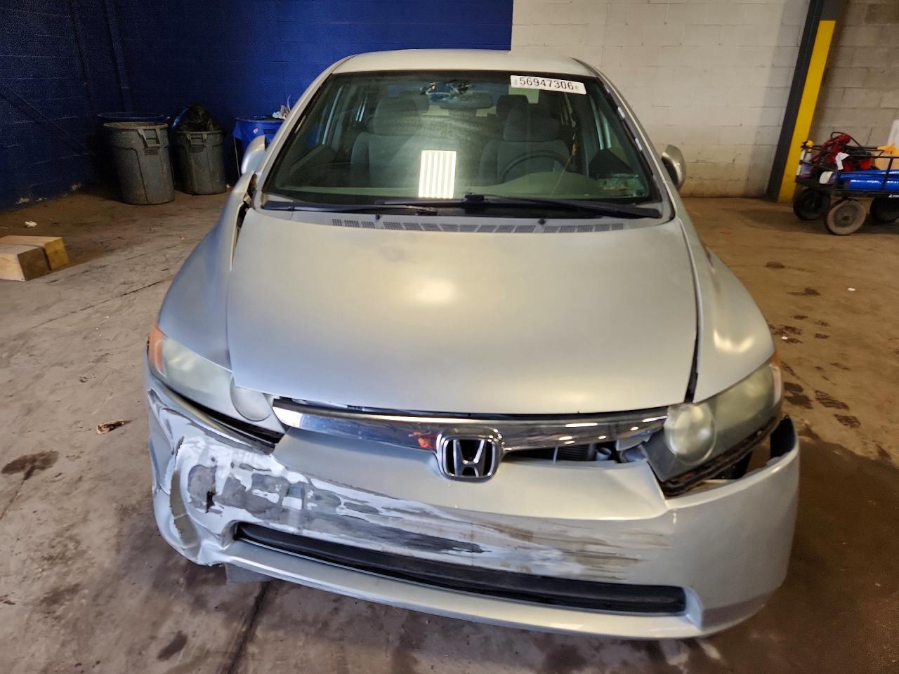 2008 Honda Civic Lx Silver vin: 2HGFA16528H342462