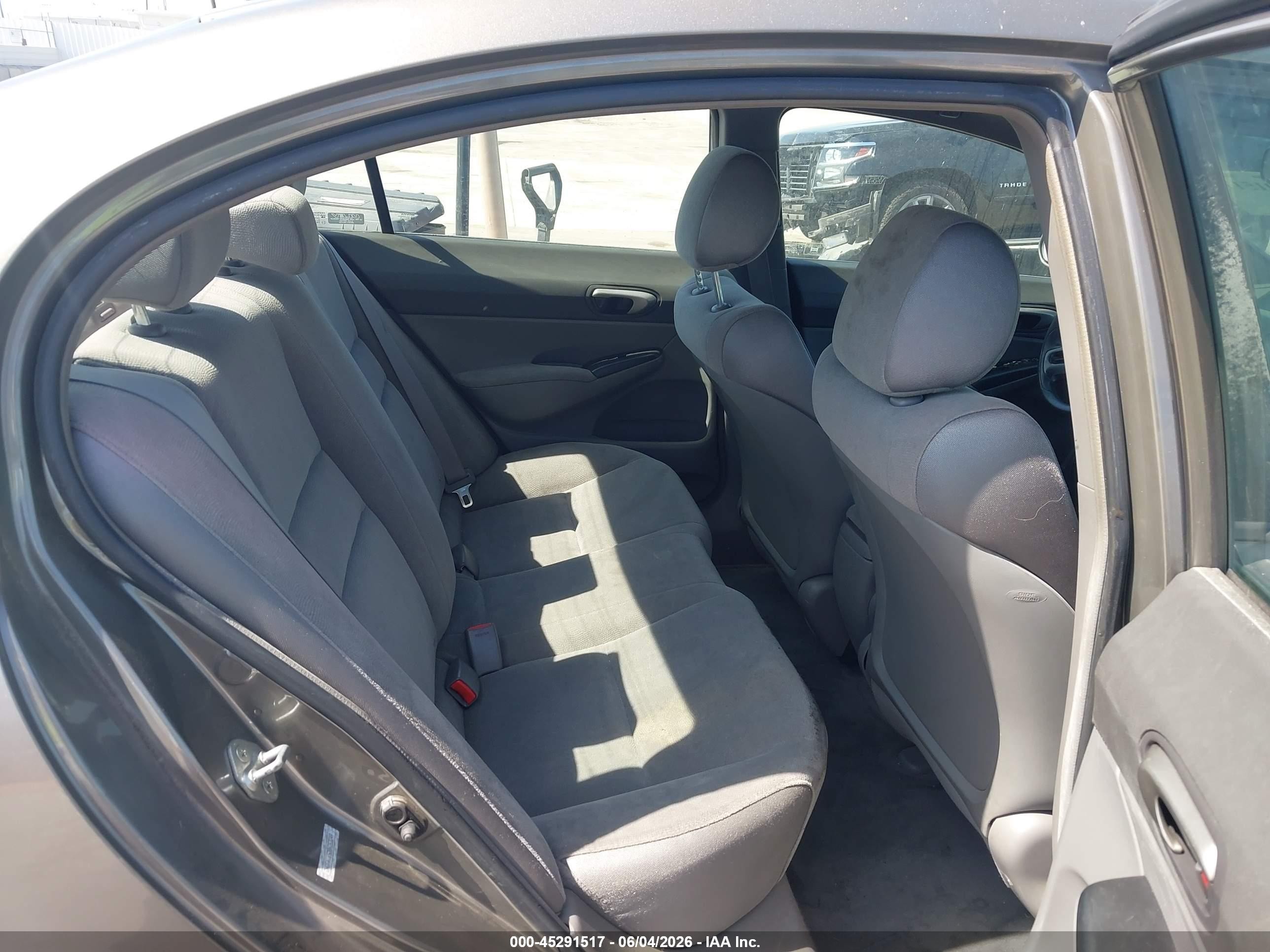 2008 Honda Civic Lx Gray vin: 2HGFA16528H353249