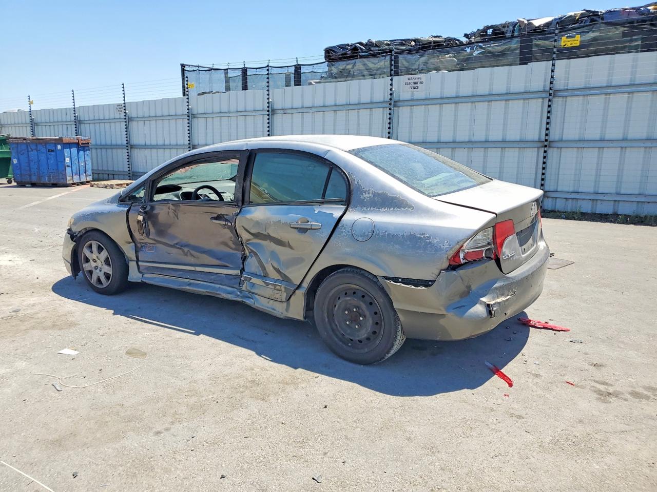 2008 Honda Civic Lx Charcoal vin: 2HGFA16528H516207