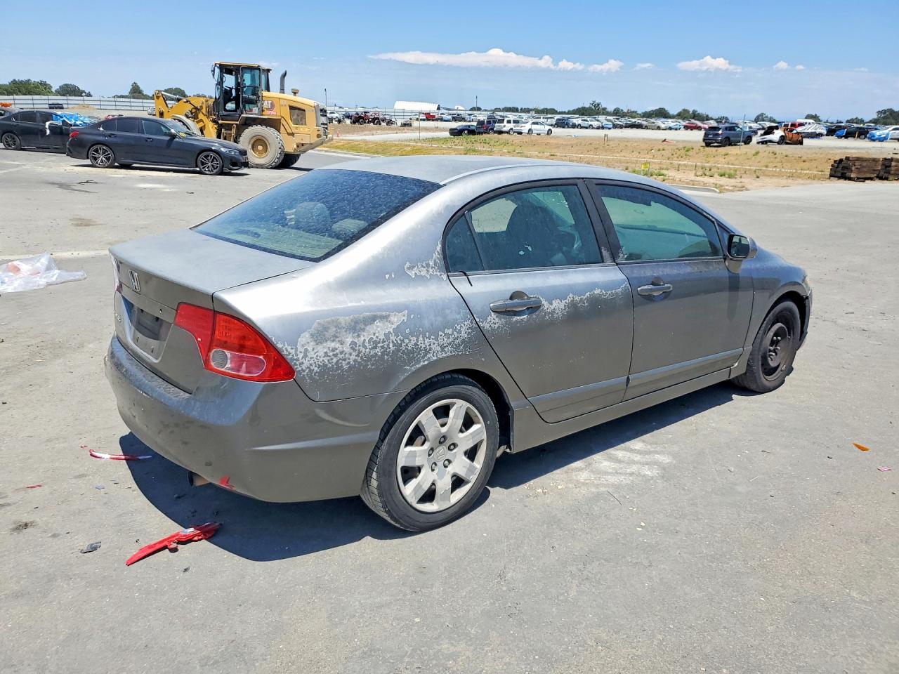 2008 Honda Civic Lx Charcoal vin: 2HGFA16528H516207