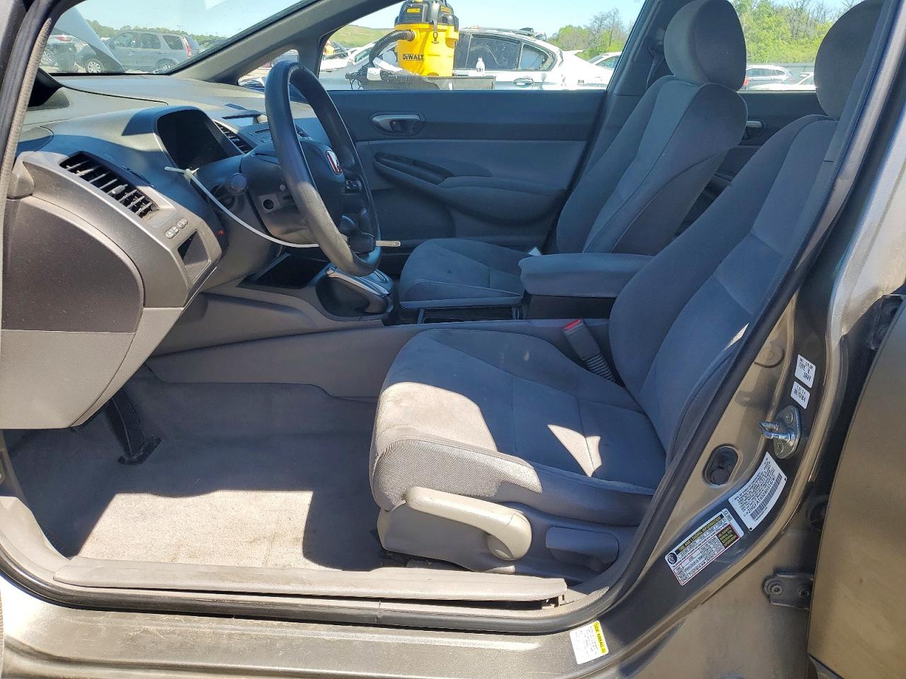 2008 Honda Civic Lx Gray vin: 2HGFA16528H516787