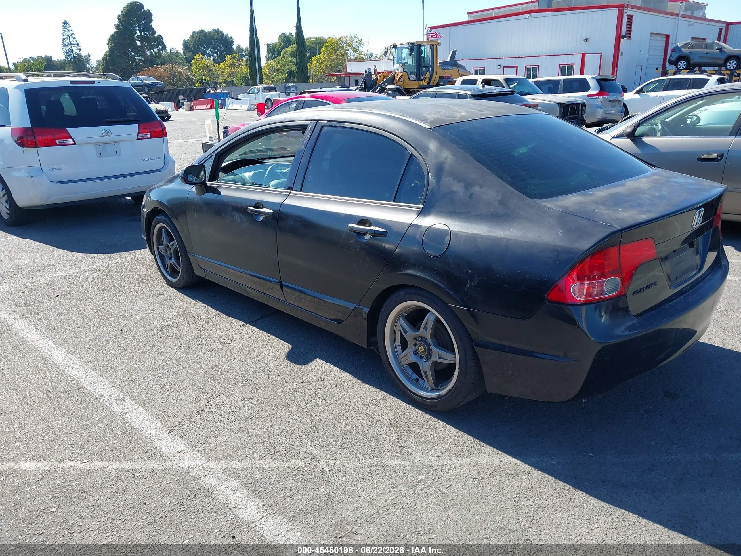 2008 Honda Civic Lx Black vin: 2HGFA16528H521276