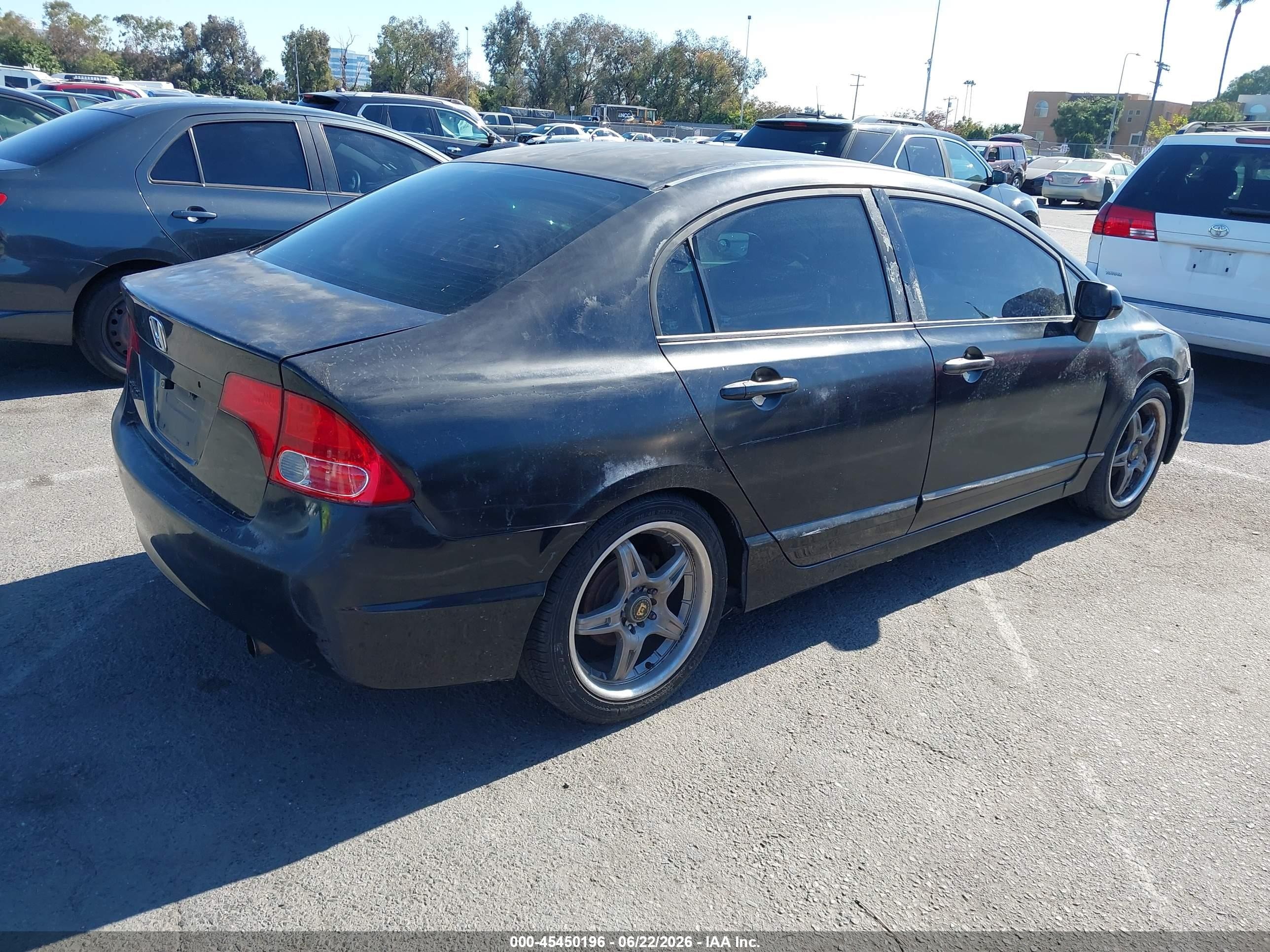 2008 Honda Civic Lx Black vin: 2HGFA16528H521276
