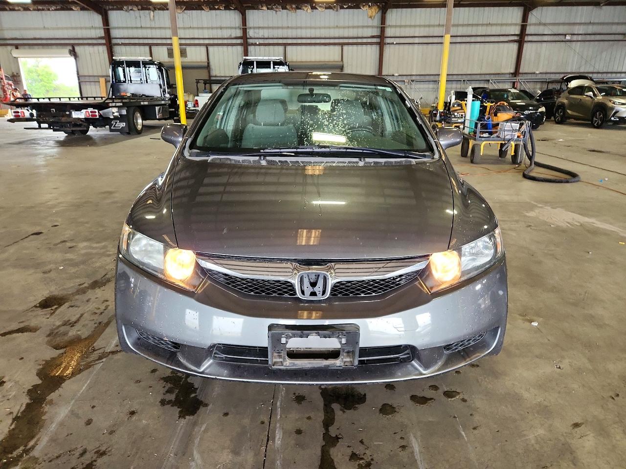 2009 Honda Civic Lx Gray vin: 2HGFA16529H305283