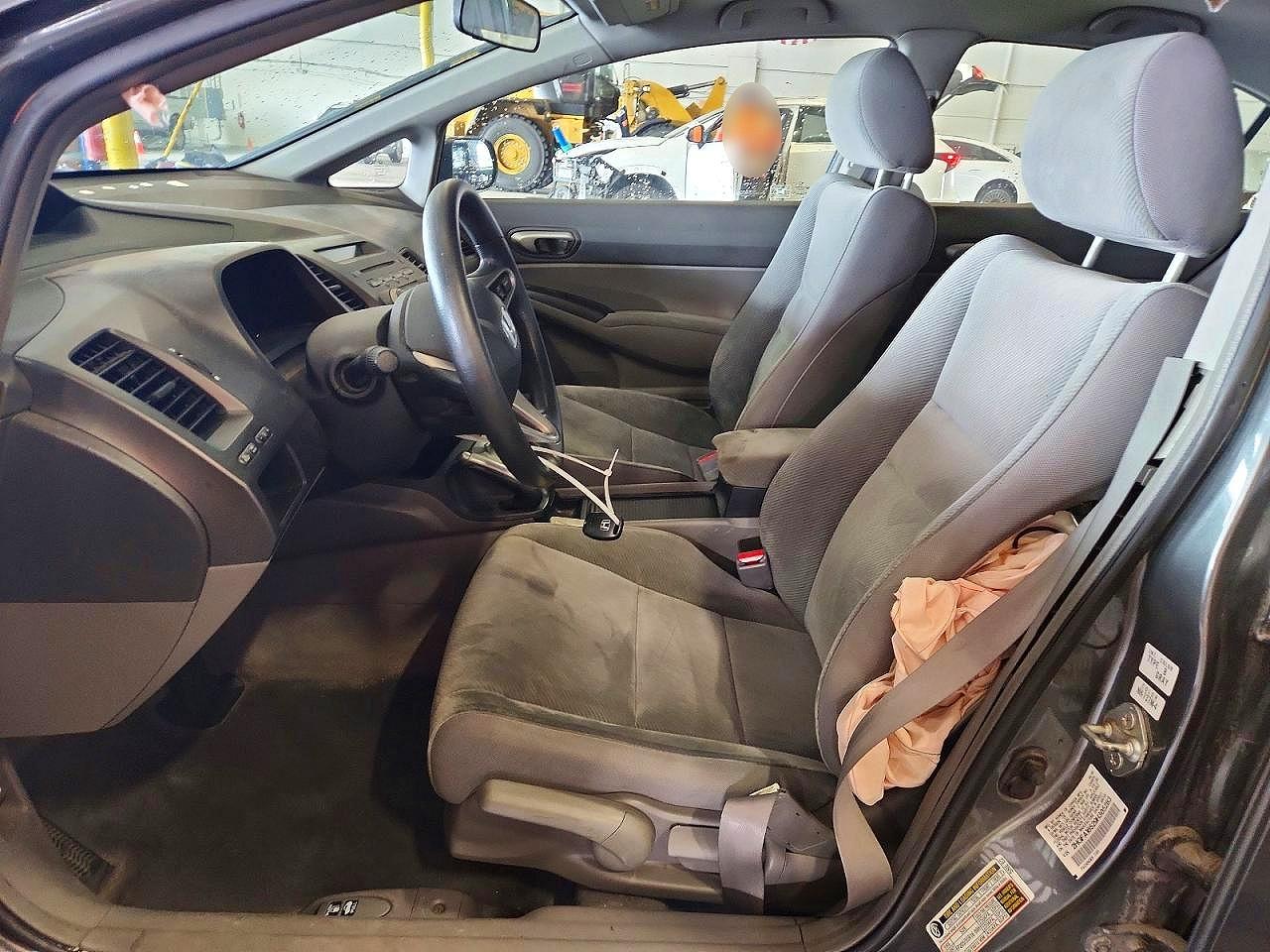 2009 Honda Civic Lx Gray vin: 2HGFA16529H305283