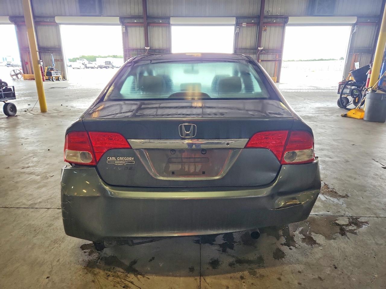 2009 Honda Civic Lx Gray vin: 2HGFA16529H305283