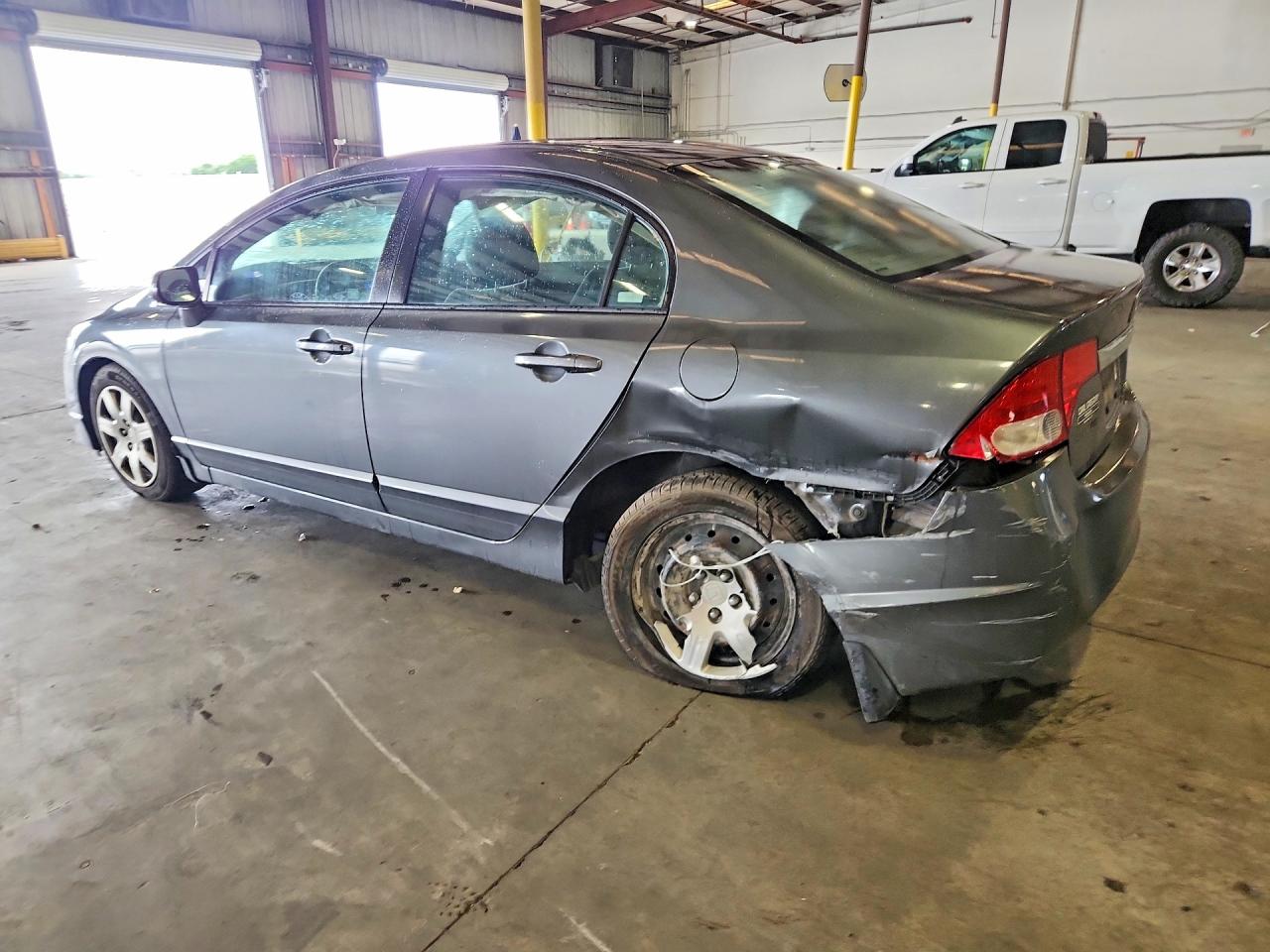 2009 Honda Civic Lx Gray vin: 2HGFA16529H305283