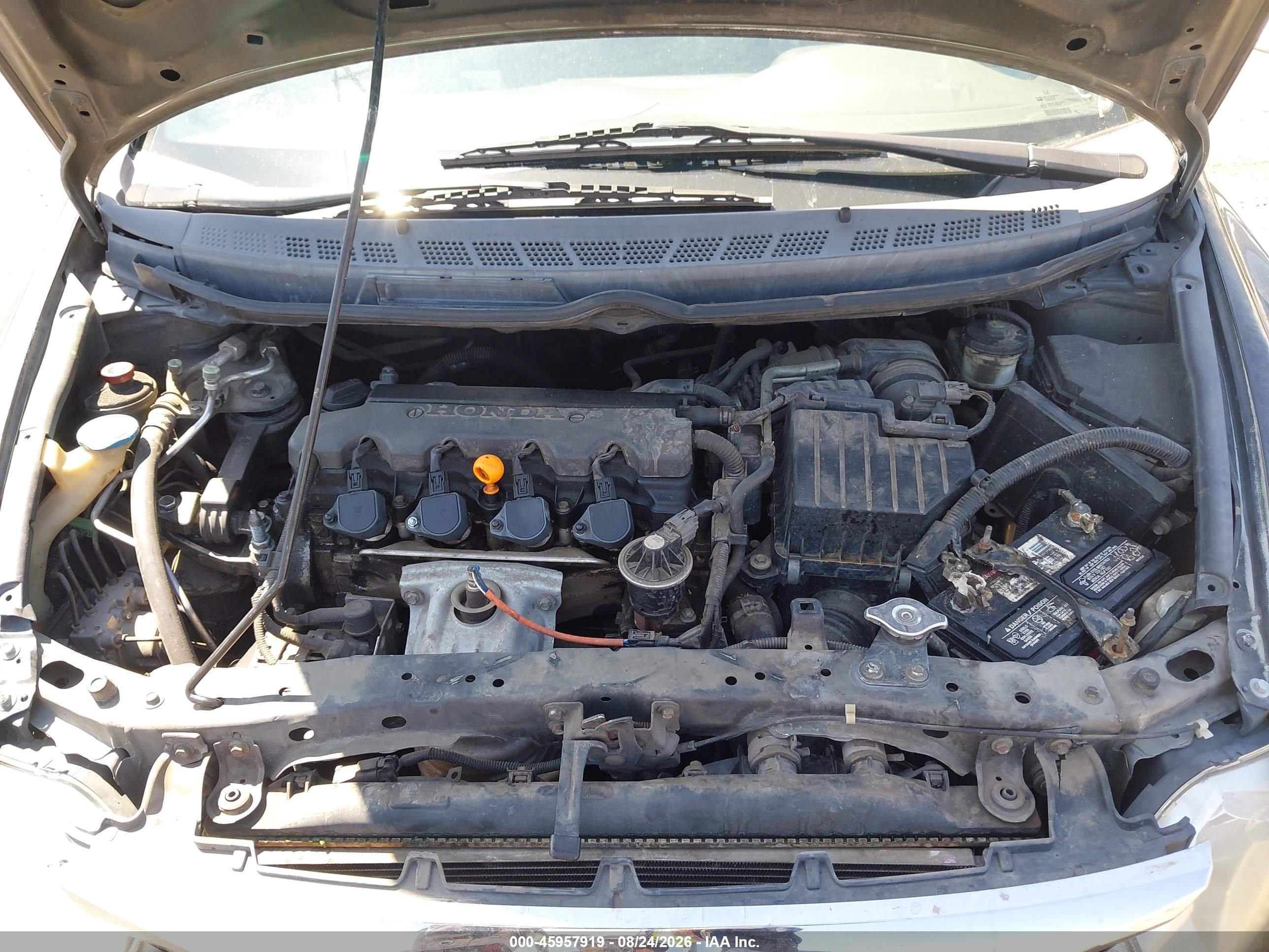 2009 Honda Civic Lx Черный vin: 2HGFA16529H324755