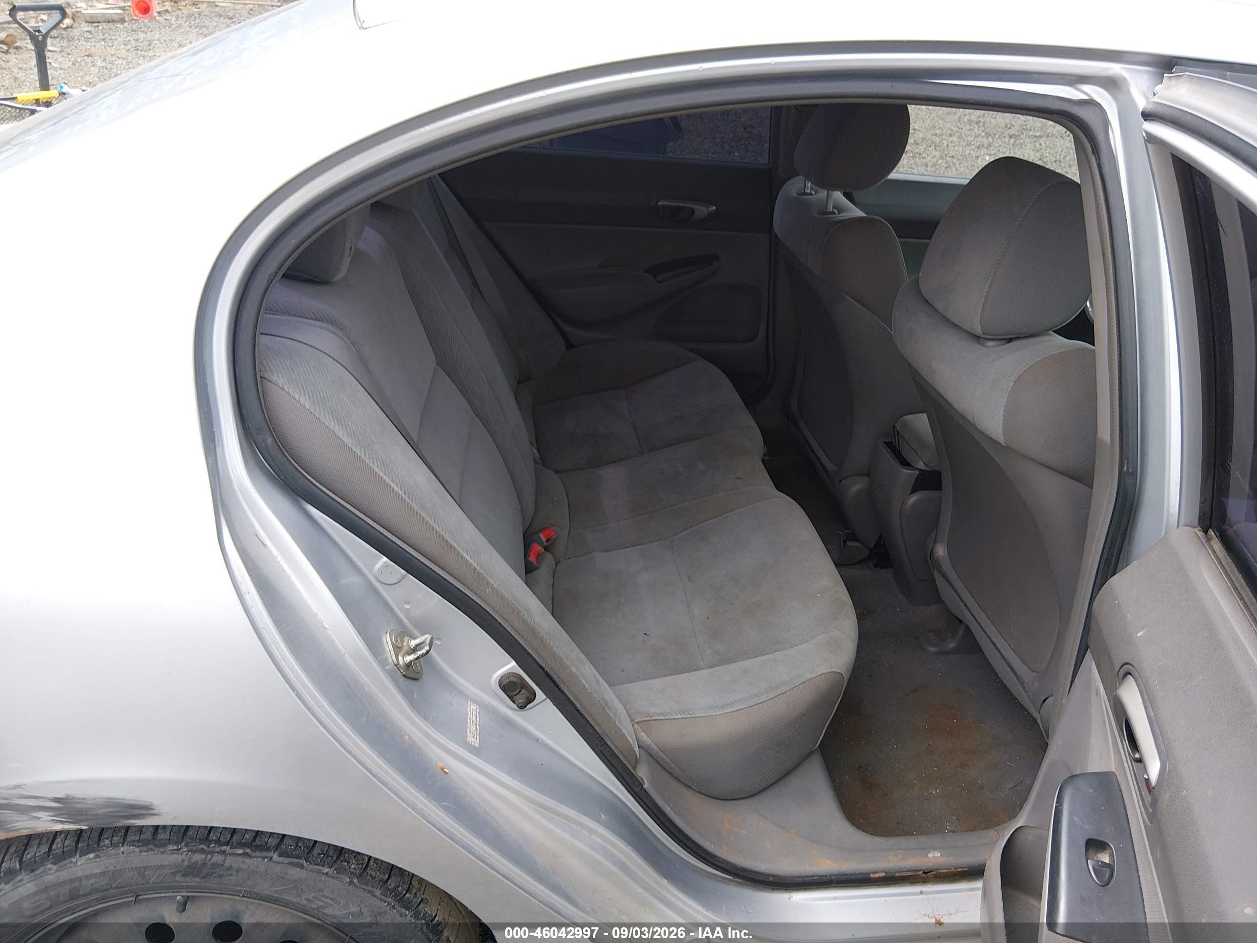 2009 Honda Civic Lx Серебряный vin: 2HGFA16529H338705