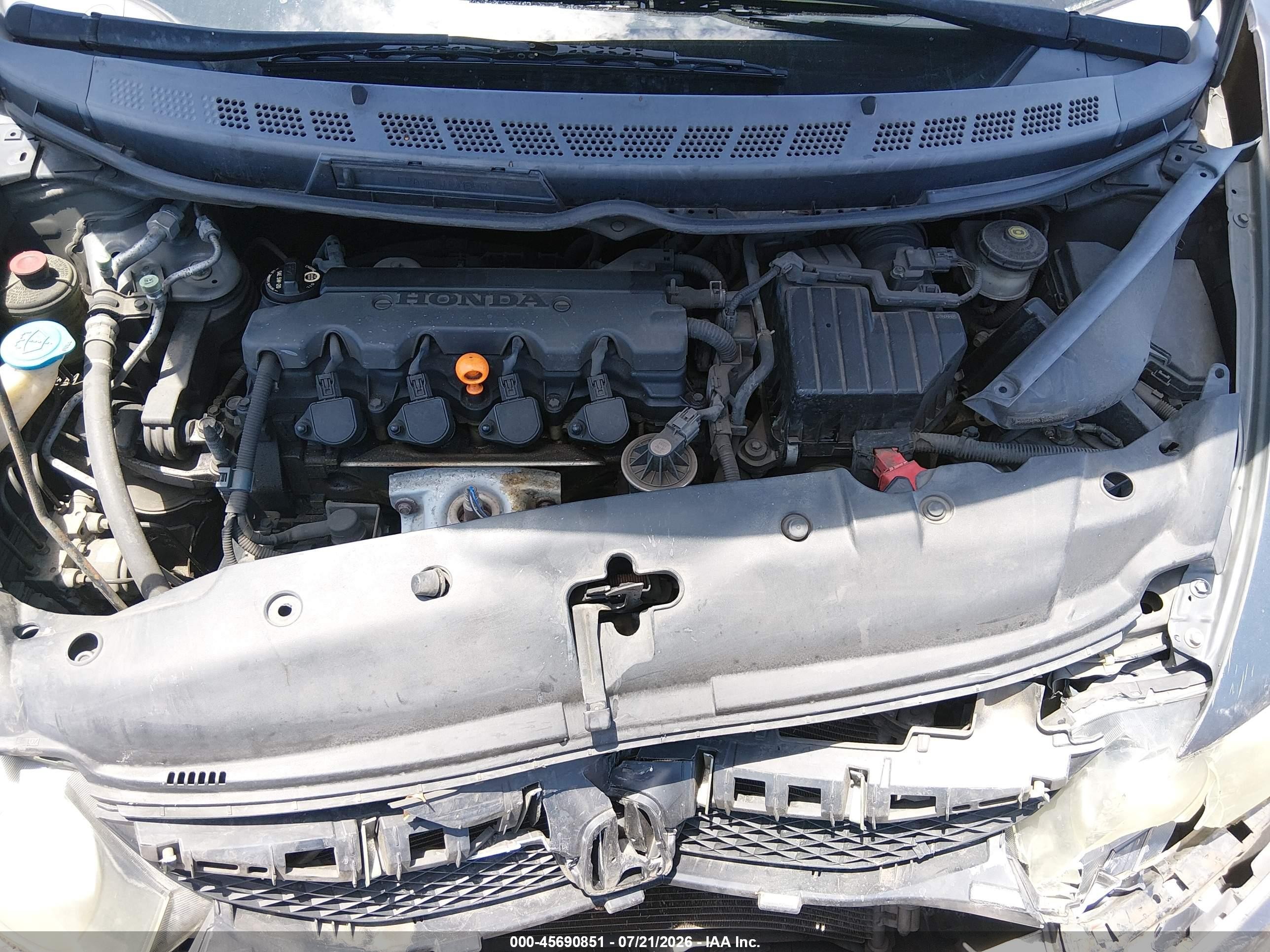 2009 Honda Civic Lx Серый vin: 2HGFA16529H348926