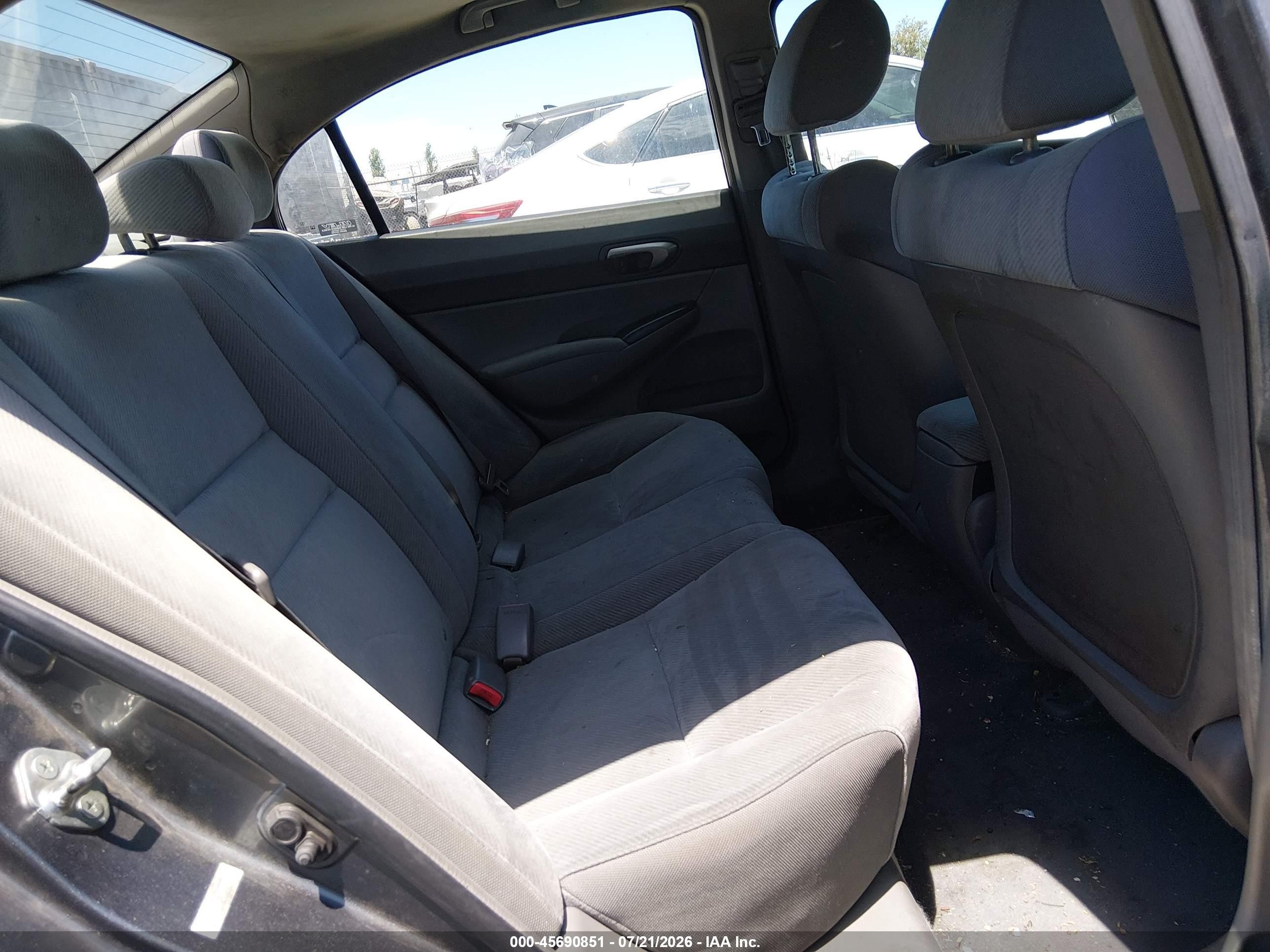 2009 Honda Civic Lx Серый vin: 2HGFA16529H348926