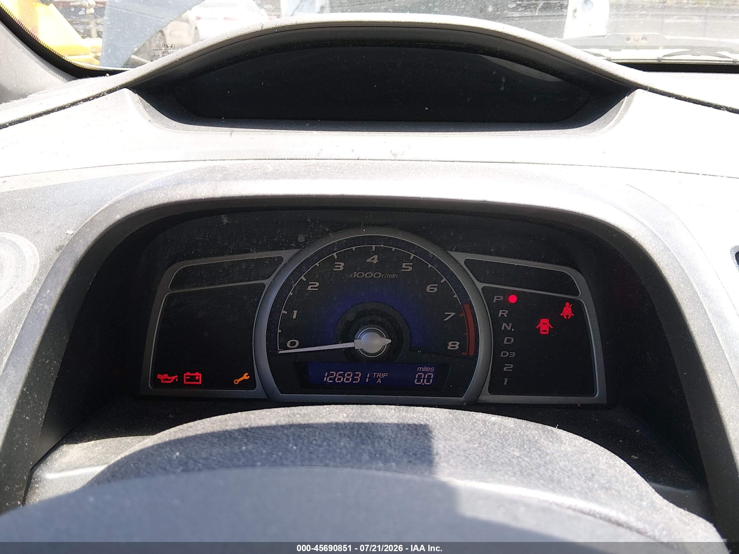 2009 Honda Civic Lx Серый vin: 2HGFA16529H348926