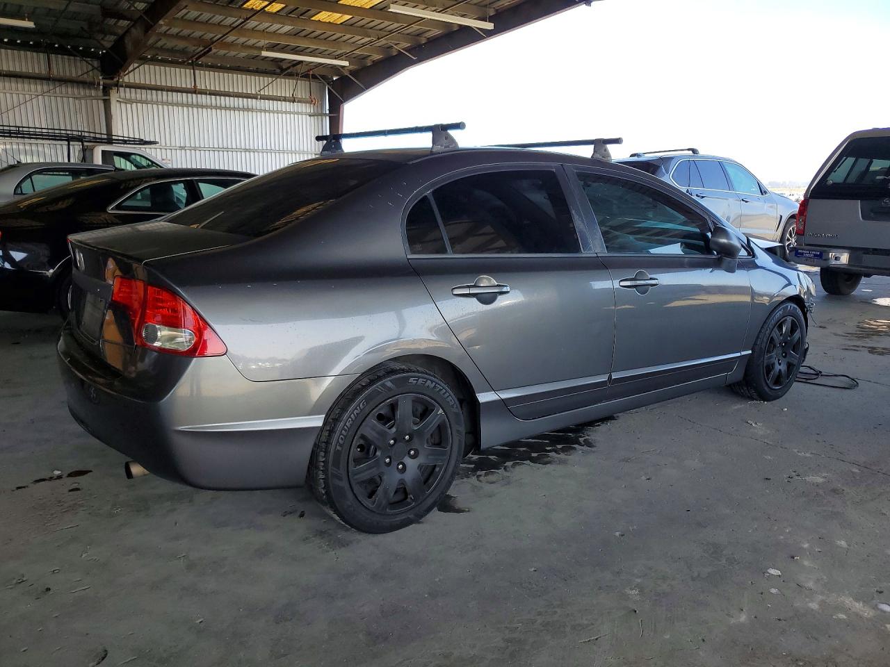 2009 Honda Civic Lx Gray vin: 2HGFA16529H355679