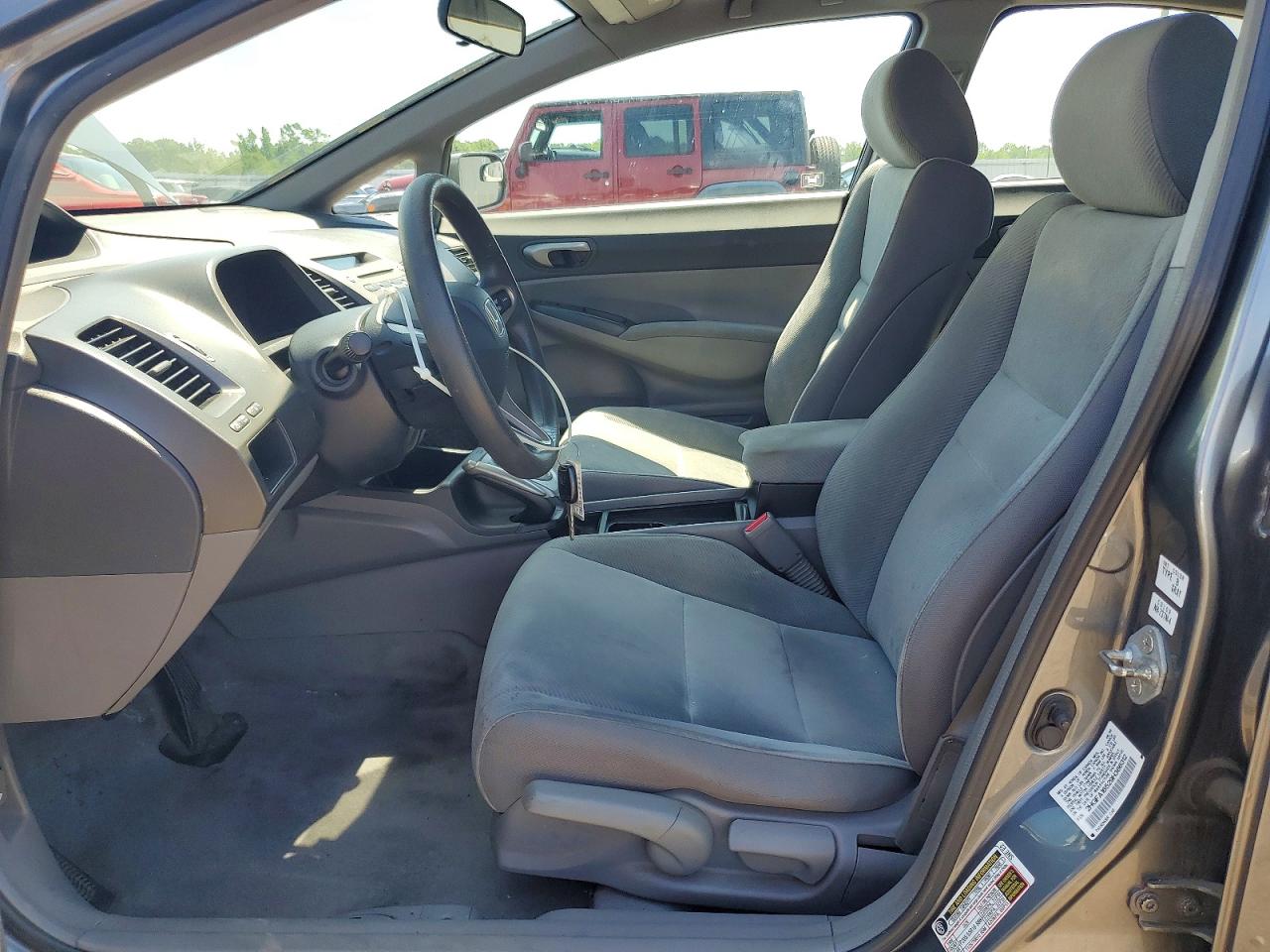 2009 Honda Civic Lx Gray vin: 2HGFA16529H366312