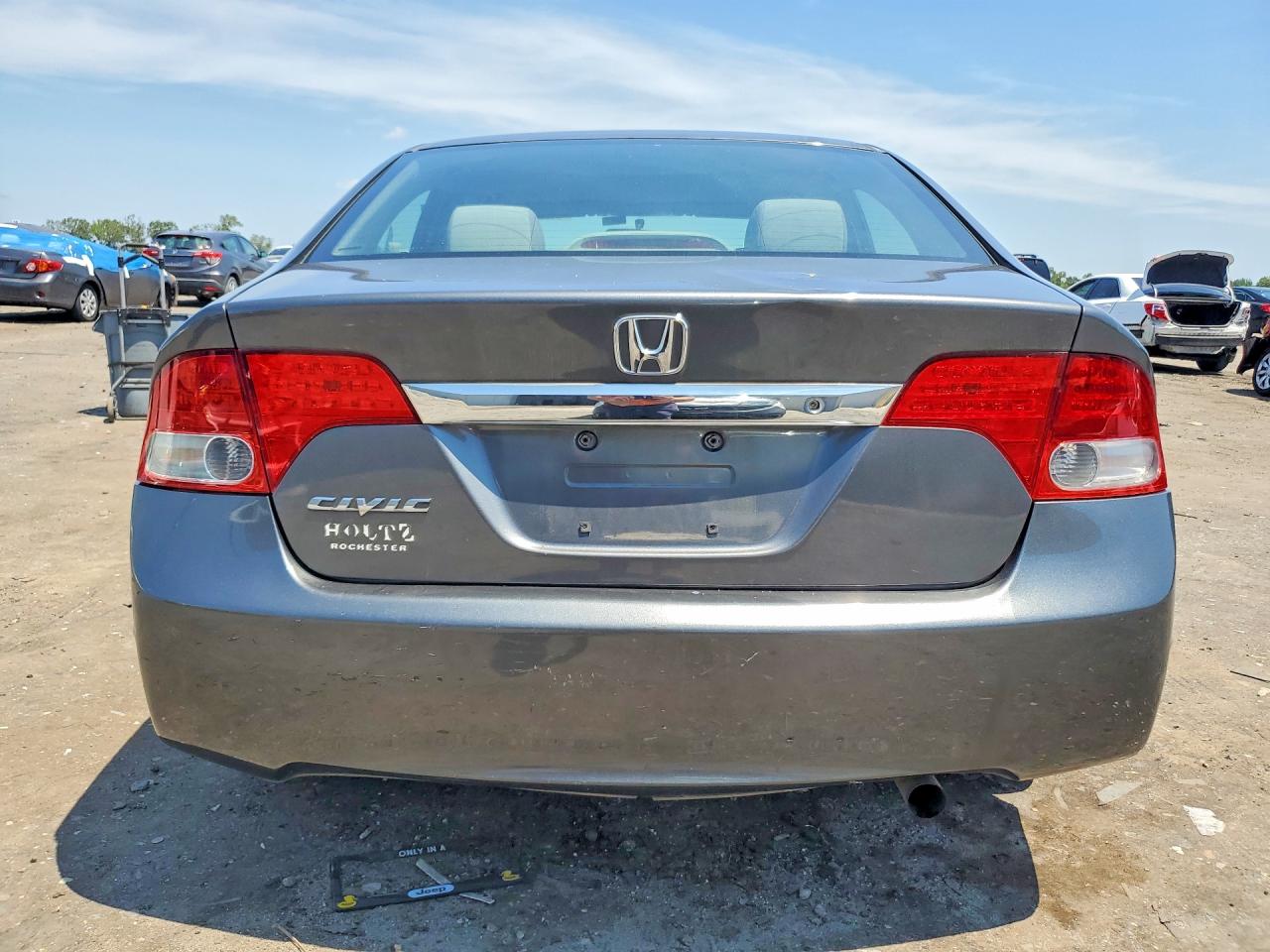 2009 Honda Civic Lx Gray vin: 2HGFA16529H366312