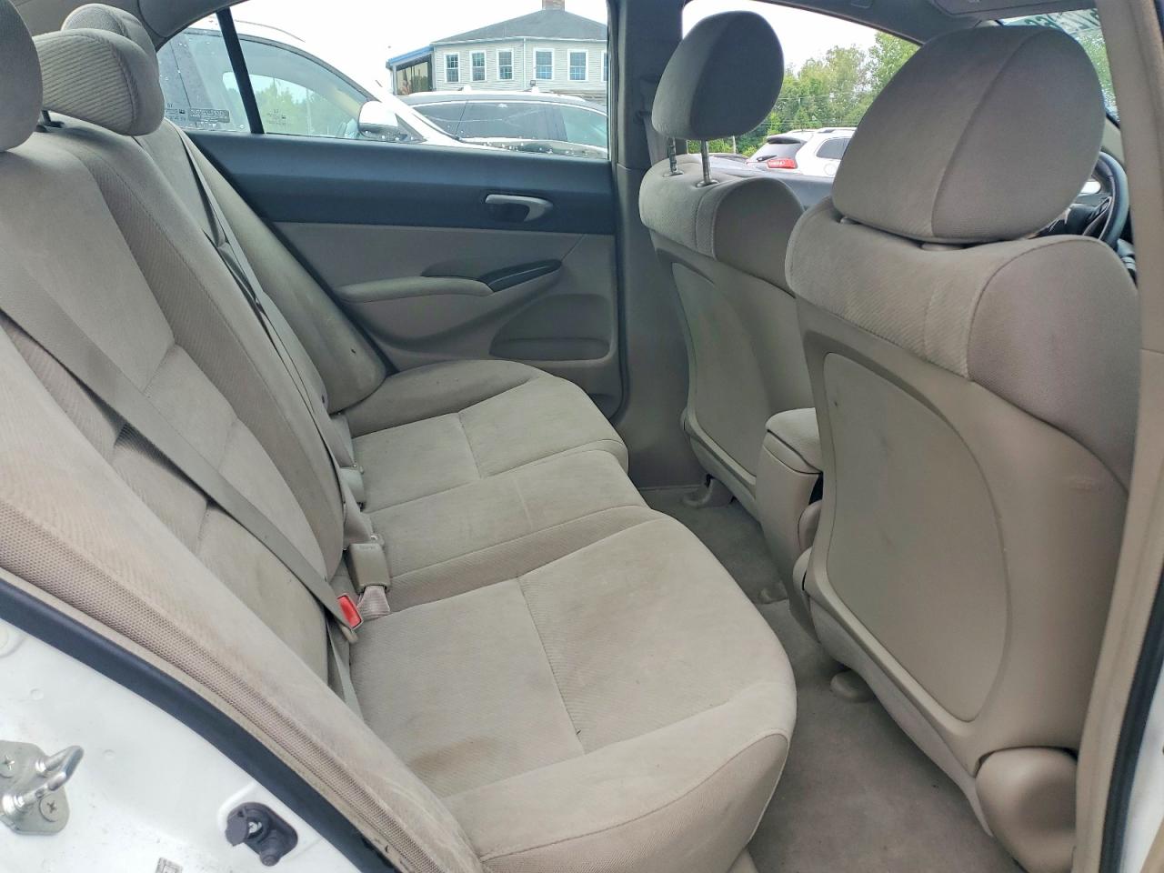 2009 Honda Civic Lx Белый vin: 2HGFA16529H368237
