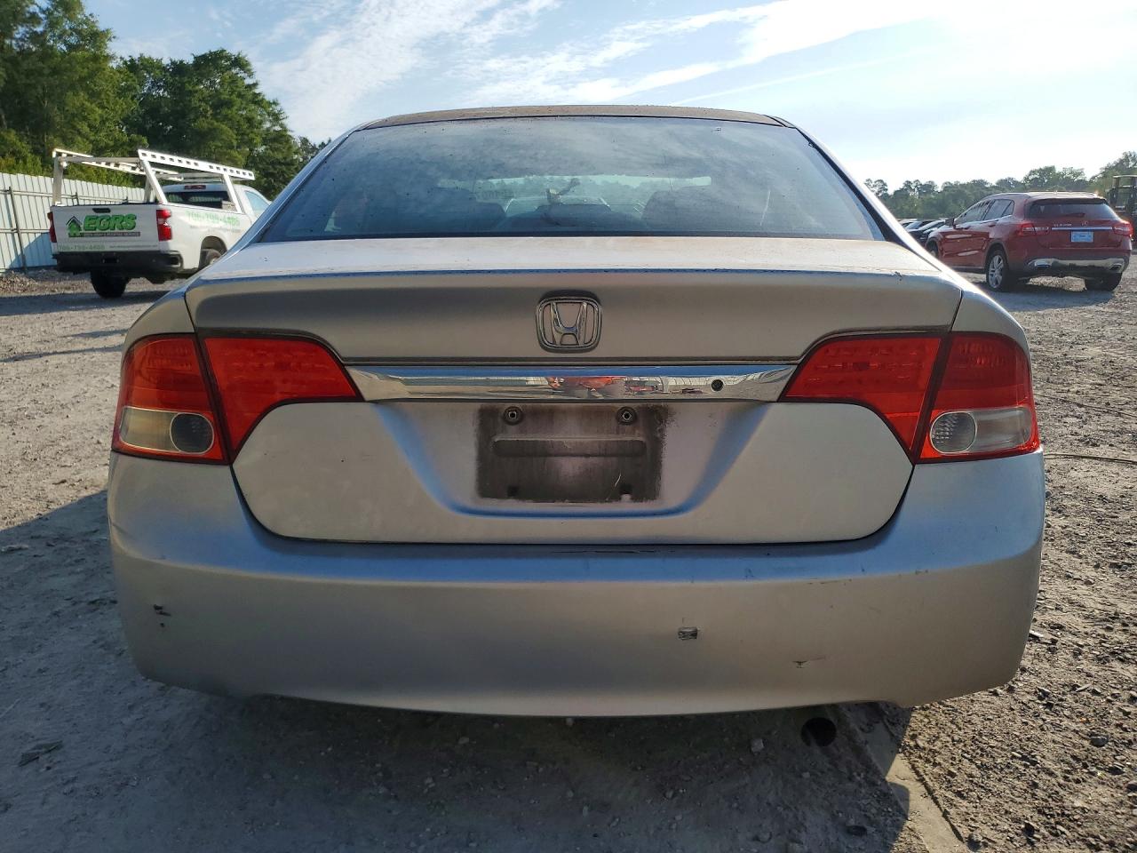 2009 Honda Civic Lx Серебряный vin: 2HGFA16529H528875