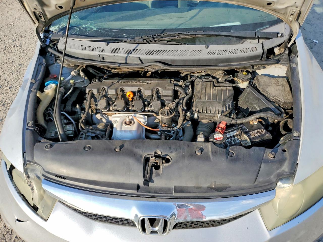 2009 Honda Civic Lx Серебряный vin: 2HGFA16529H528875