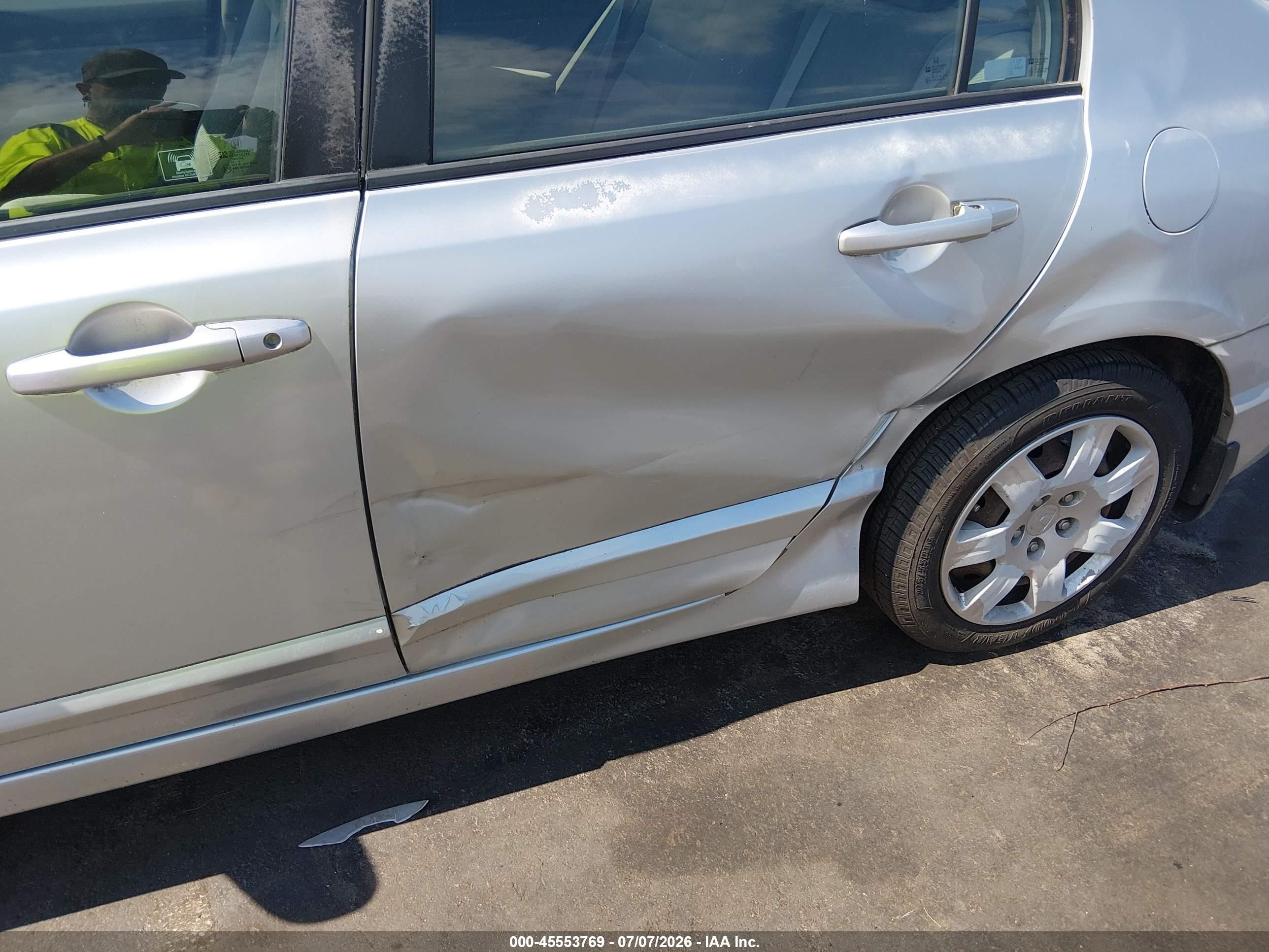 2009 Honda Civic Lx Серебряный vin: 2HGFA16529H530299
