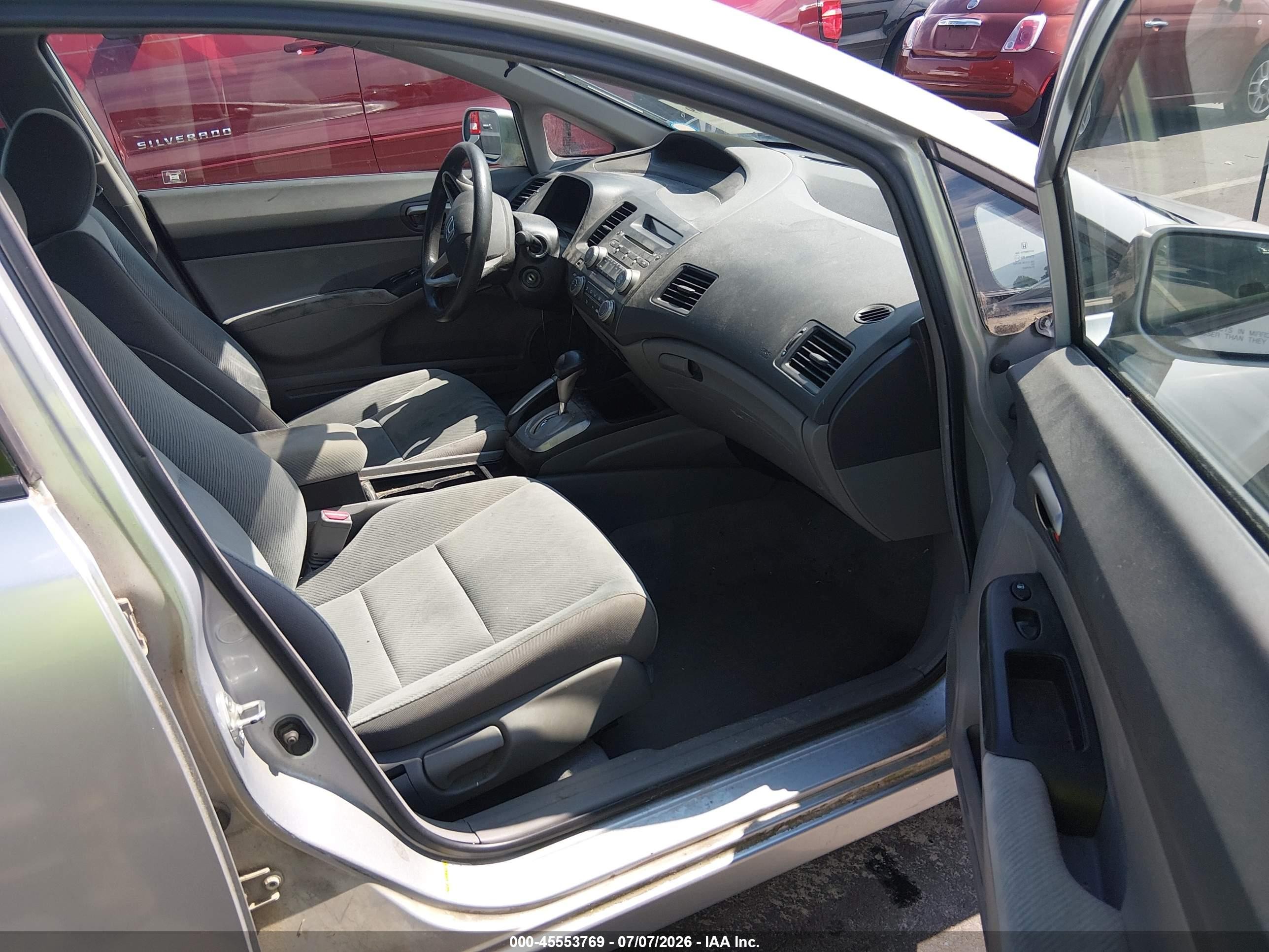 2009 Honda Civic Lx Серебряный vin: 2HGFA16529H530299
