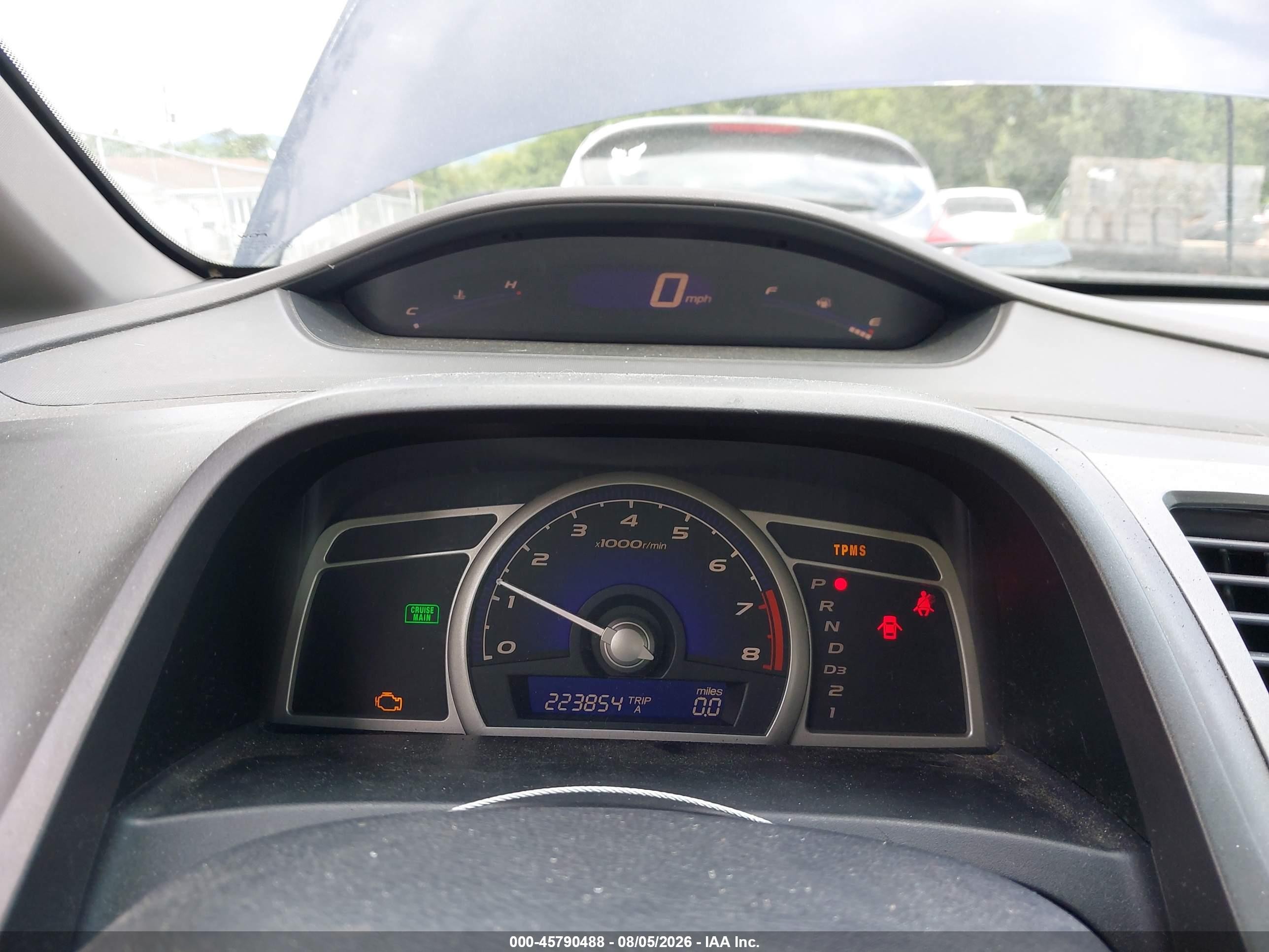 2009 Honda Civic Lx Blue vin: 2HGFA16529H534904
