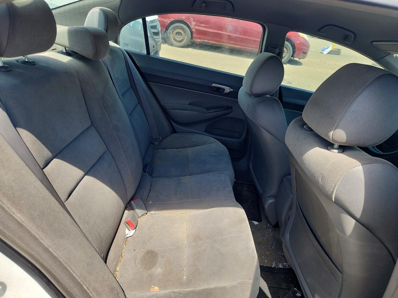 2007 Honda Civic Lx Белый vin: 2HGFA16537H037843
