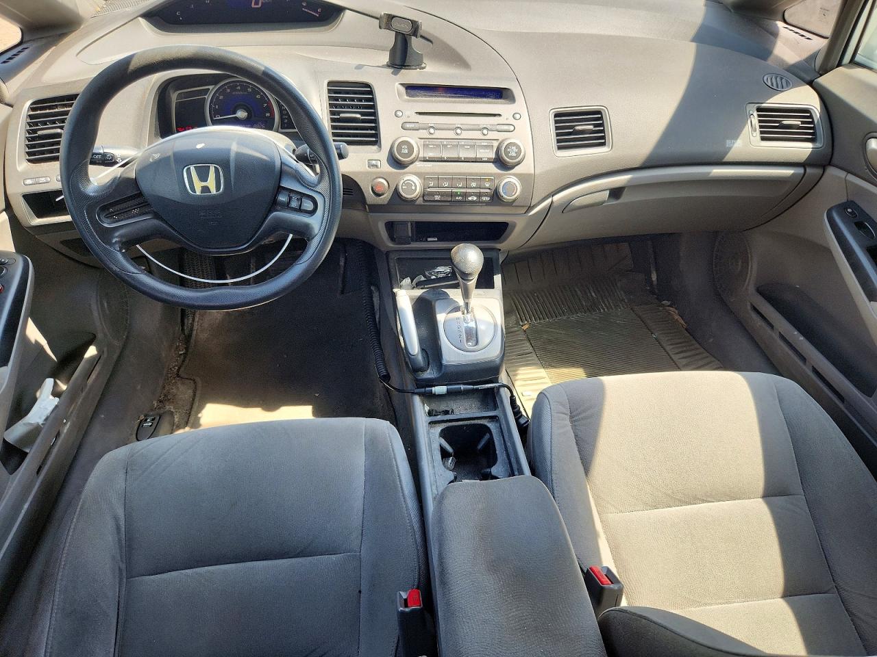 2007 Honda Civic Lx Белый vin: 2HGFA16537H037843