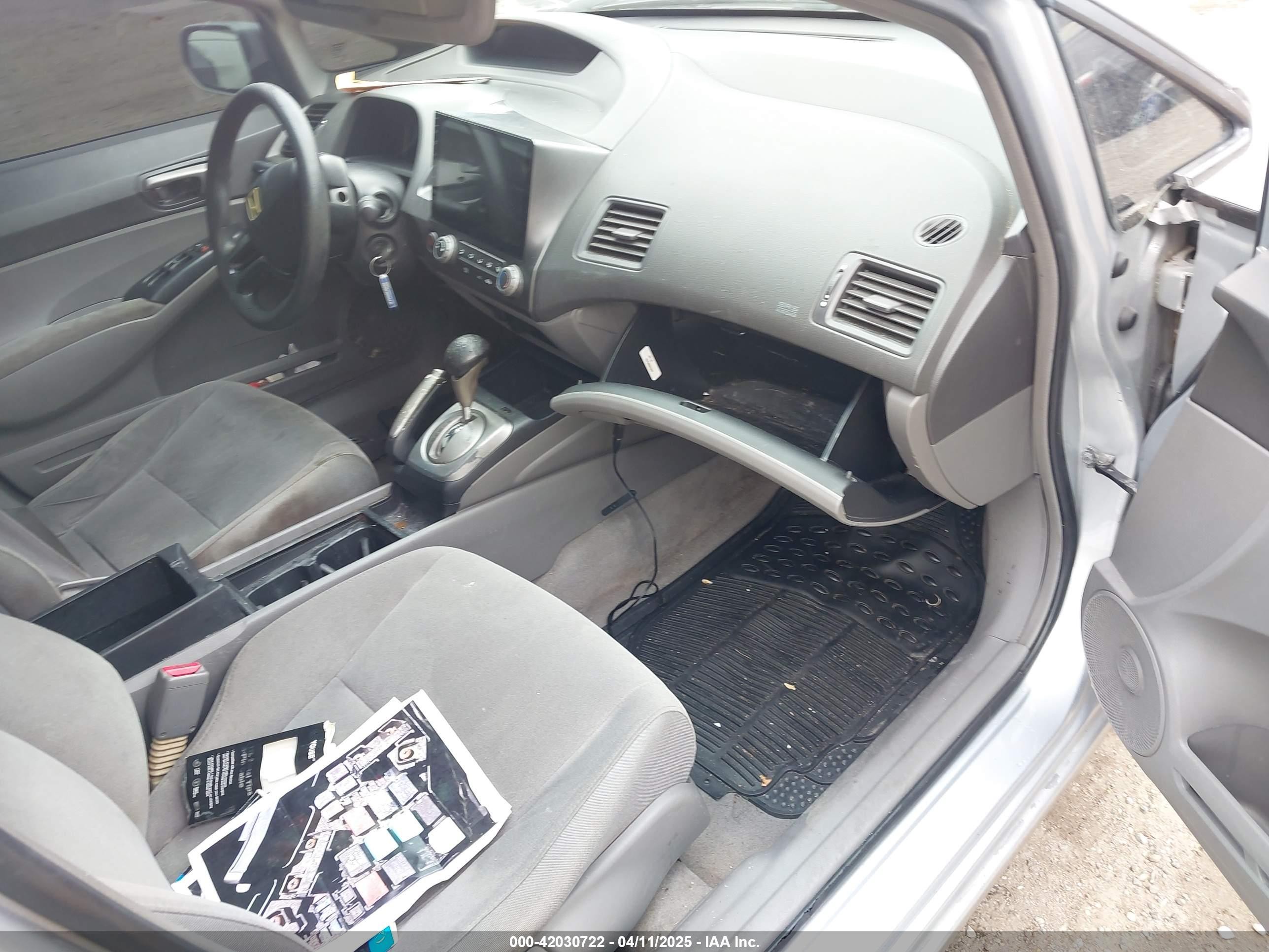 2007 Honda Civic Lx Silver vin: 2HGFA16537H302647
