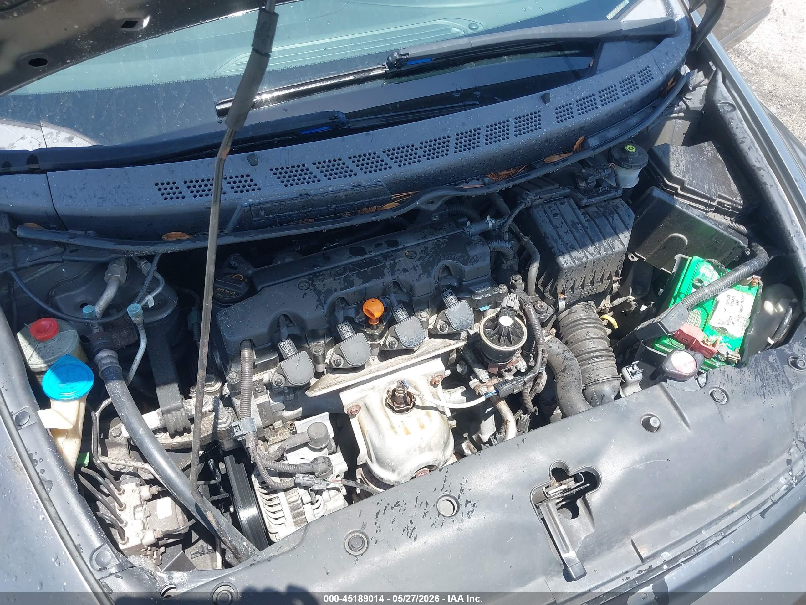2007 Honda Civic Lx Серый vin: 2HGFA16537H305841
