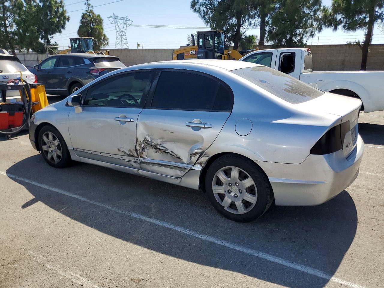2007 Honda Civic Lx Silver vin: 2HGFA16537H310649