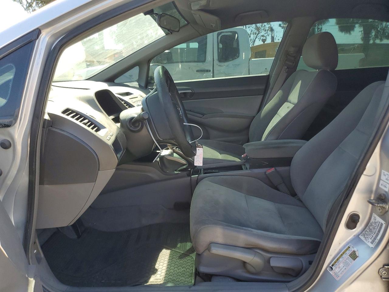 2007 Honda Civic Lx Silver vin: 2HGFA16537H310649