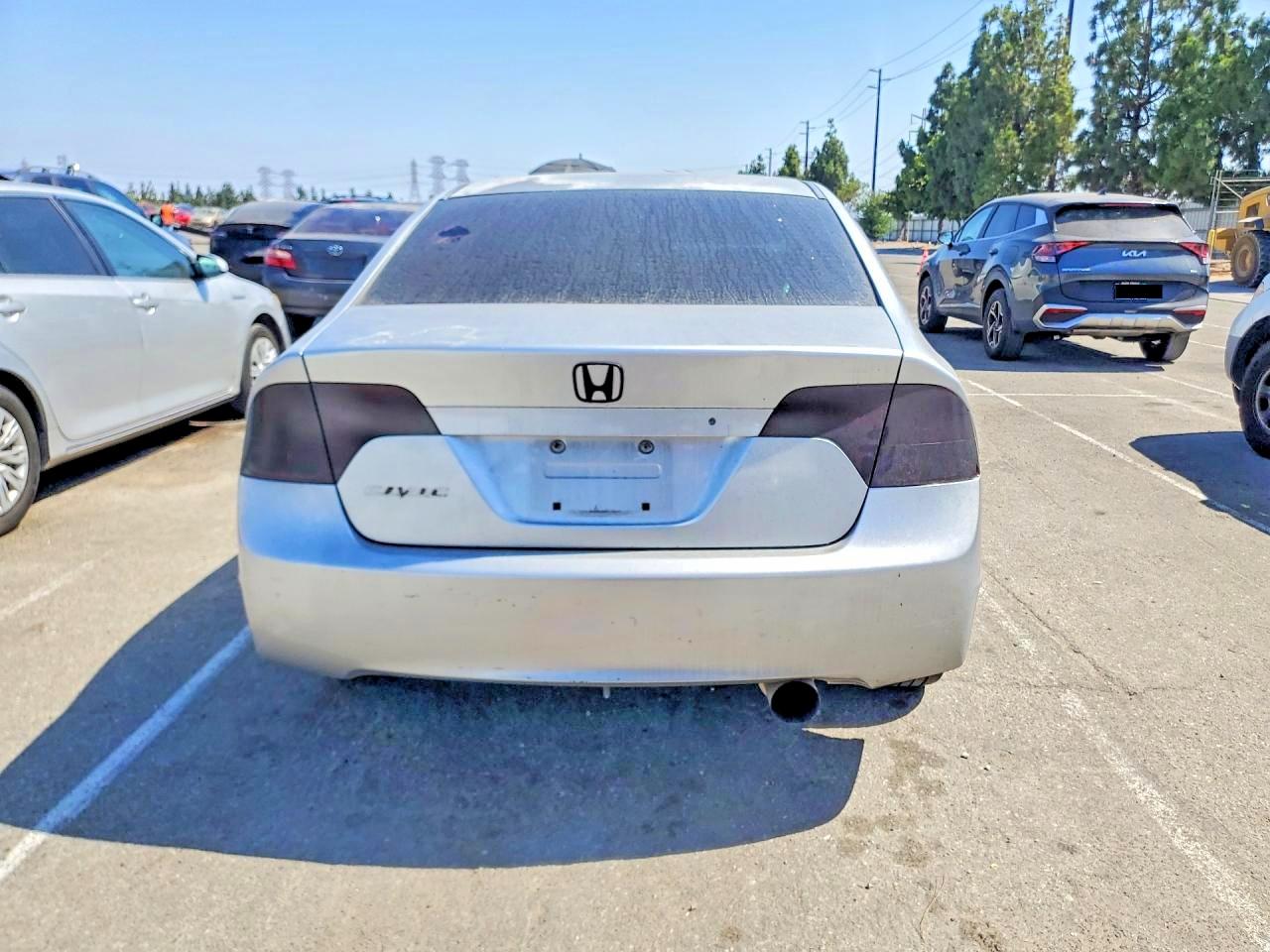 2007 Honda Civic Lx Silver vin: 2HGFA16537H310649