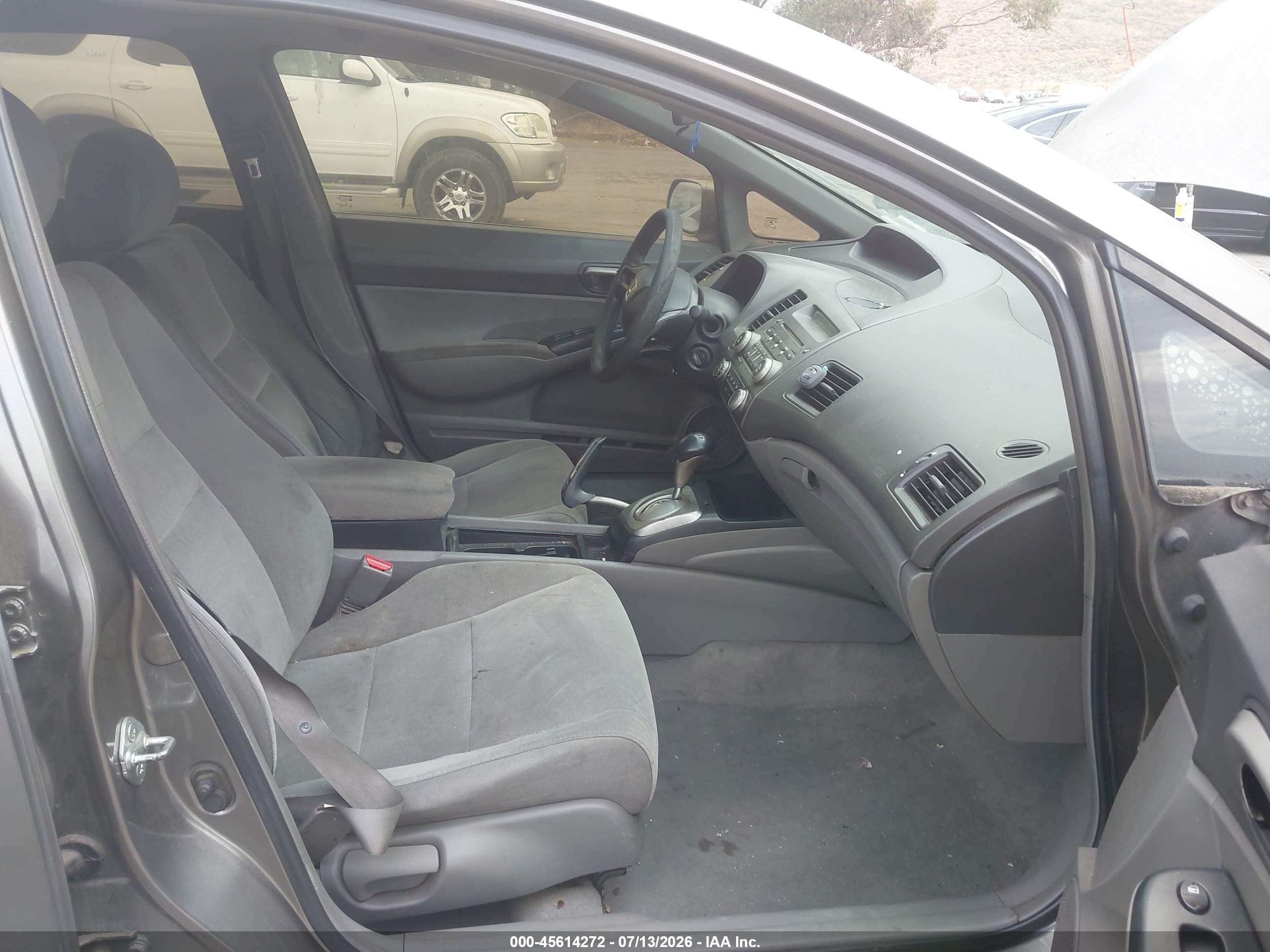 2007 Honda Civic Lx Серый vin: 2HGFA16537H311025