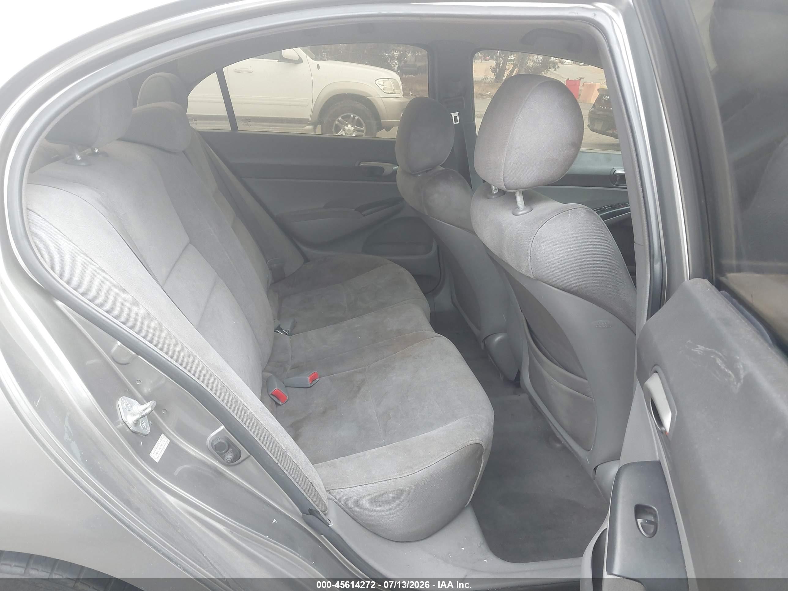 2007 Honda Civic Lx Серый vin: 2HGFA16537H311025