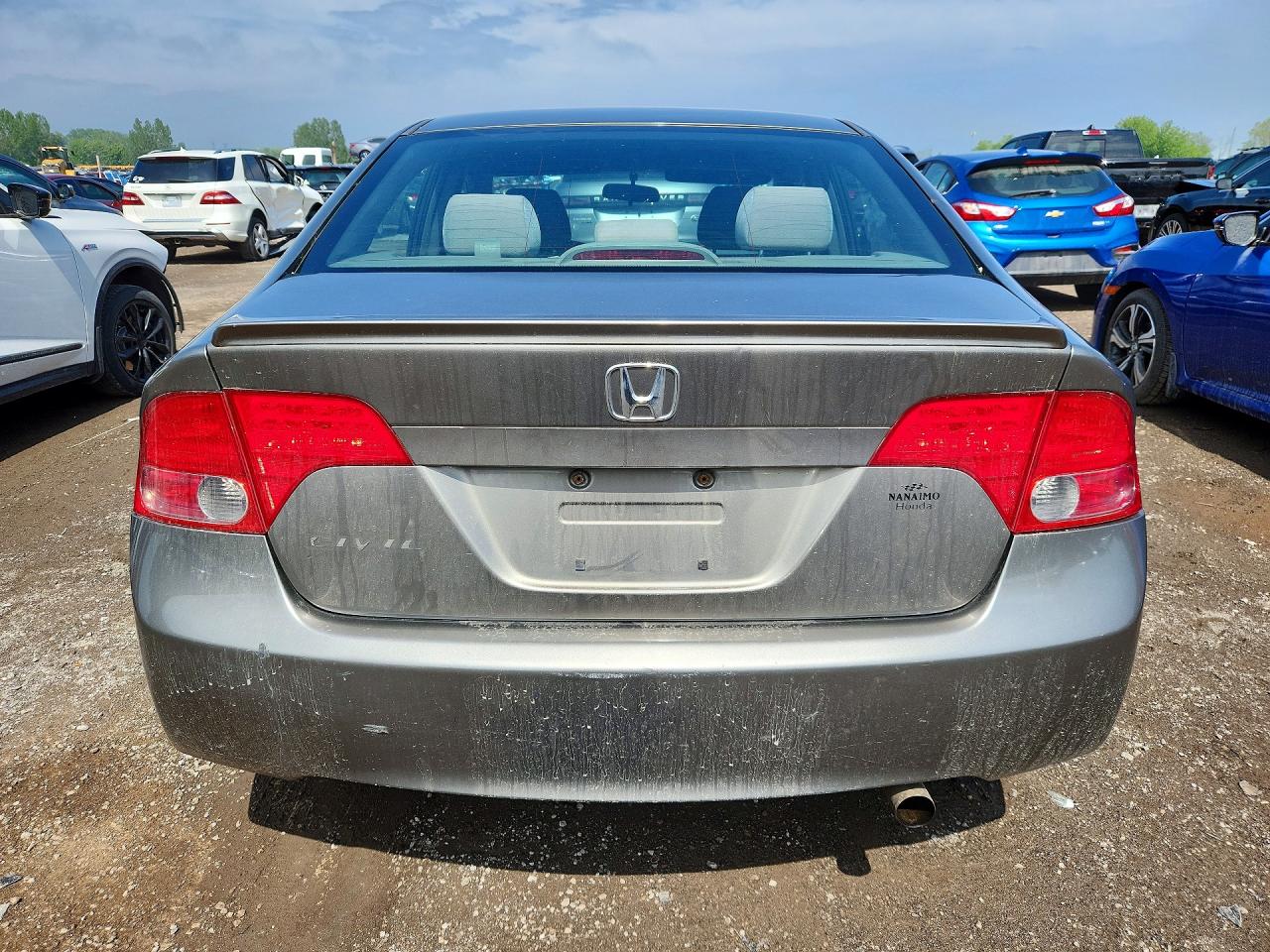 2008 Honda Civic Lx Серый vin: 2HGFA16538H116530