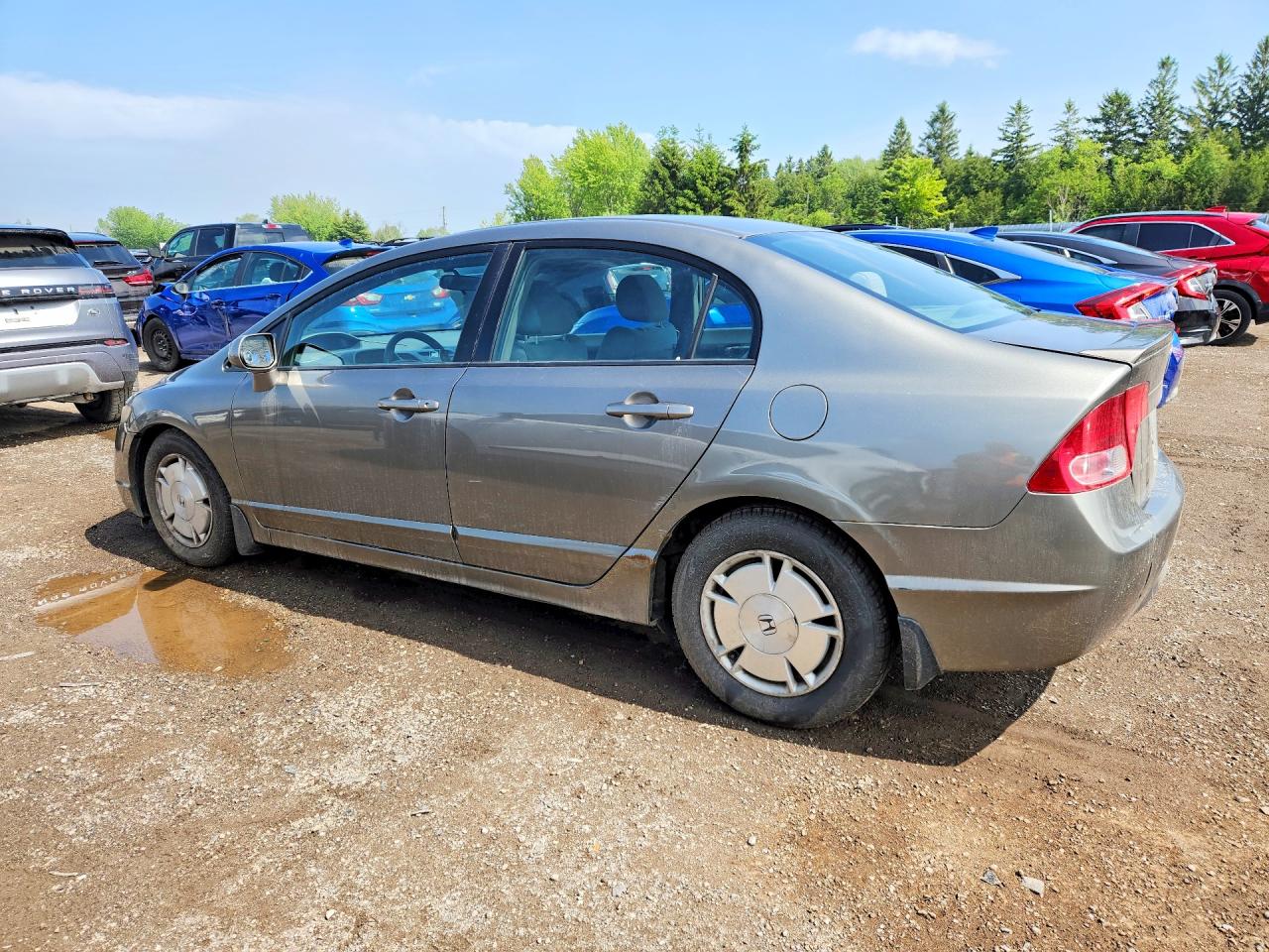 2008 Honda Civic Lx Серый vin: 2HGFA16538H116530