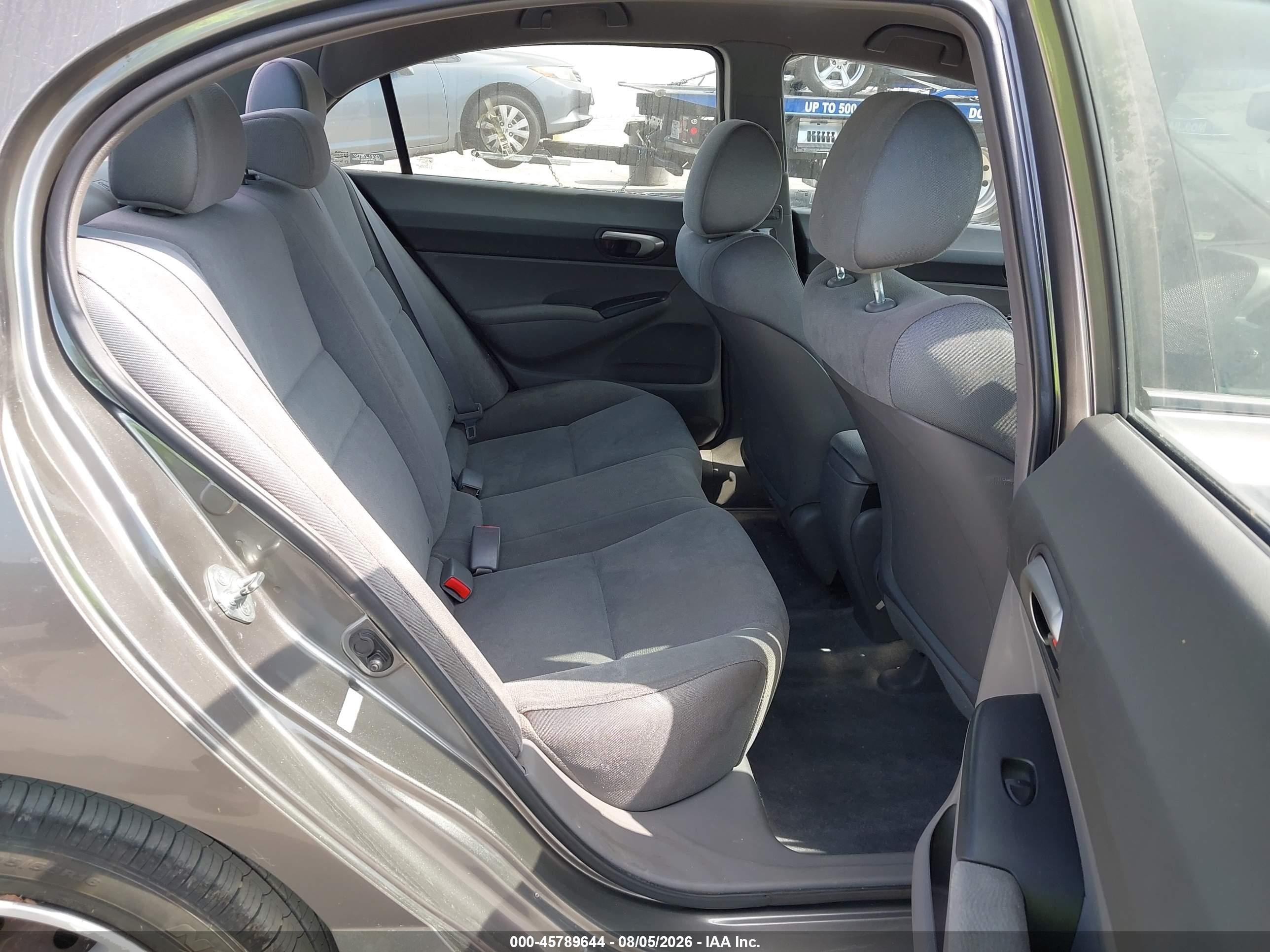 2008 Honda Civic Lx Gray vin: 2HGFA16538H309714