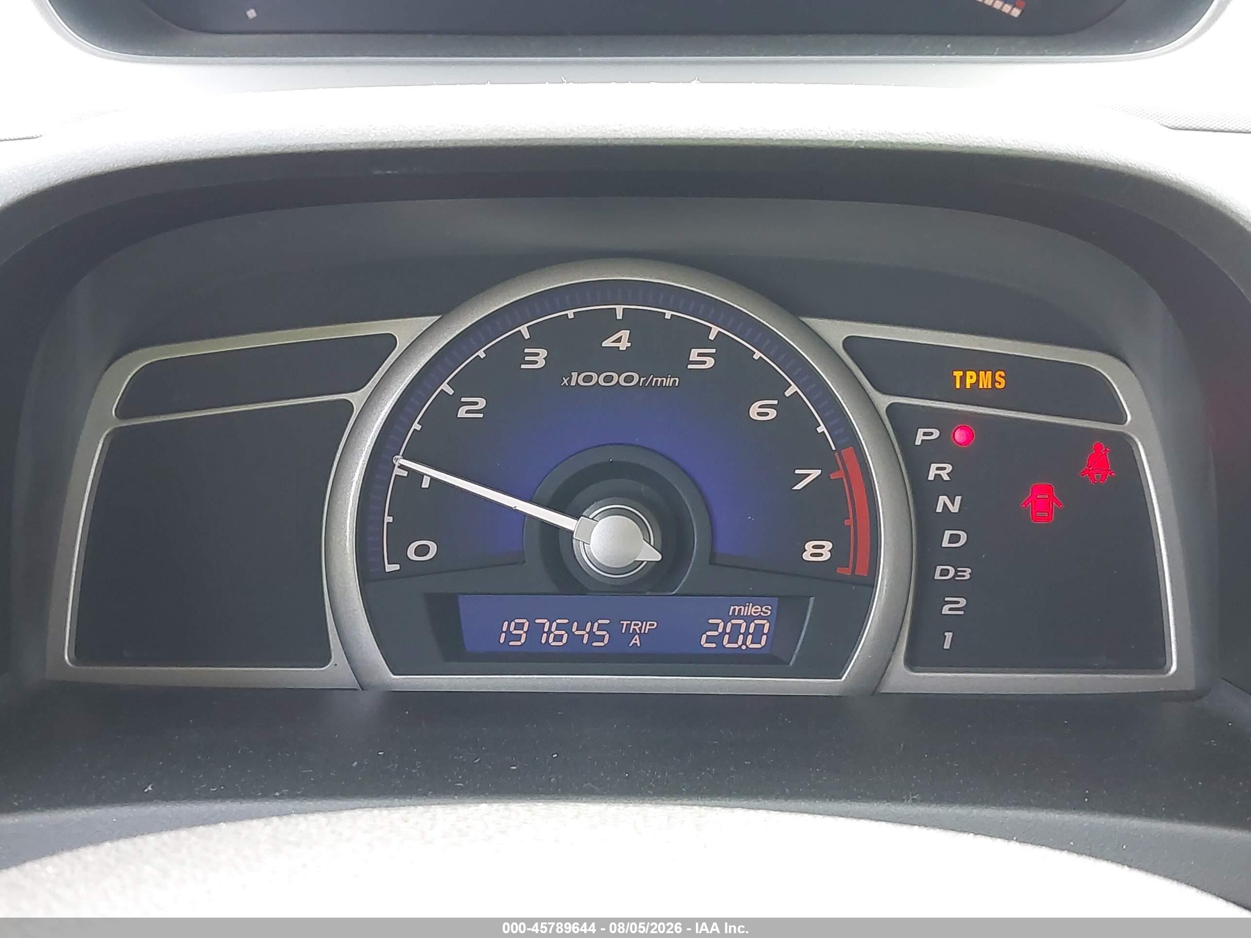 2008 Honda Civic Lx Gray vin: 2HGFA16538H309714