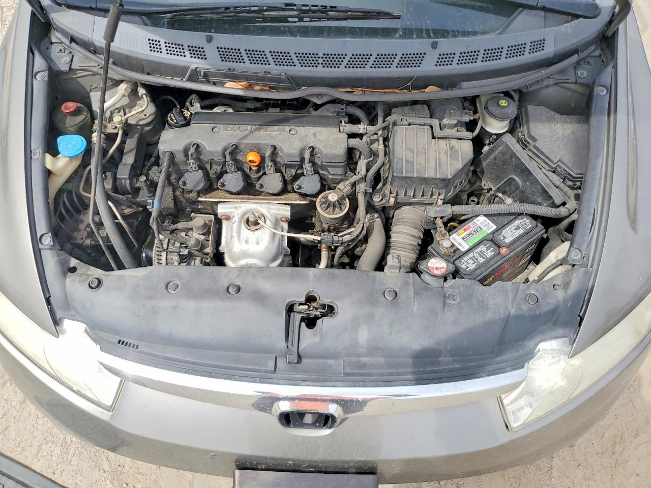 2008 Honda Civic Lx Gray vin: 2HGFA16538H321765