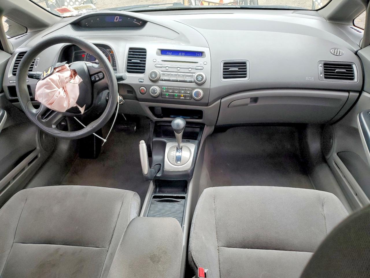2008 Honda Civic Lx Black vin: 2HGFA16538H325976