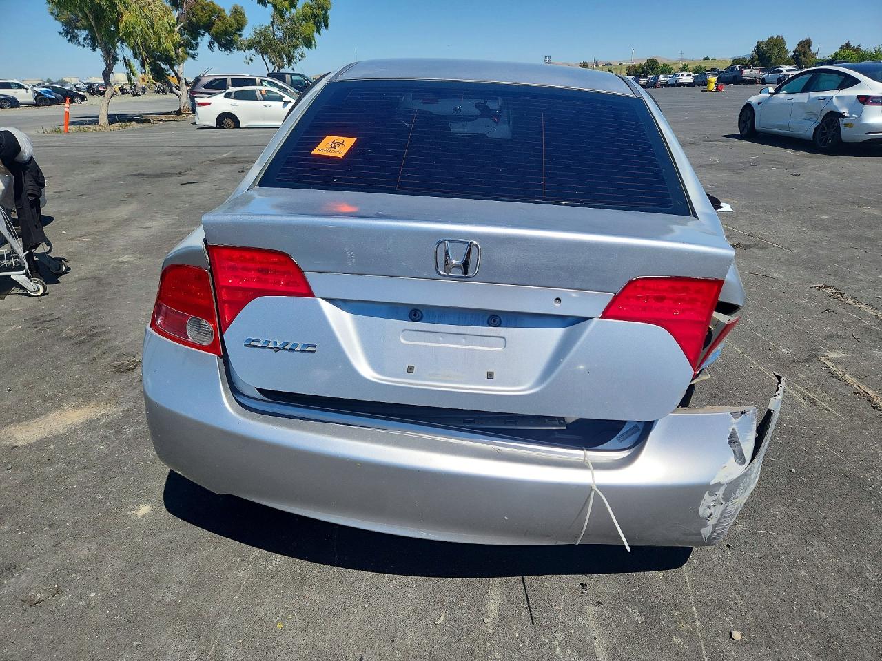 2008 Honda Civic Lx Silver vin: 2HGFA16538H326304